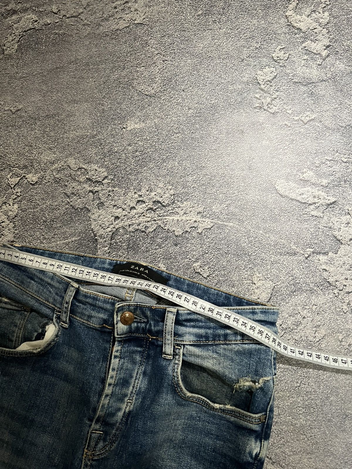 Vintage Vintage Minimal Relaxed Skinny Glamour Jeans Y2K Size US 38 / EU 54 - 4 Thumbnail