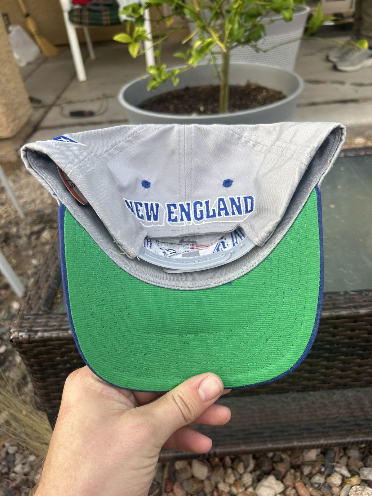 NFL × Vintage Vintage New England Patriots Team NFL SnapBack Hat Size ONE SIZE - 2 Thumbnail
