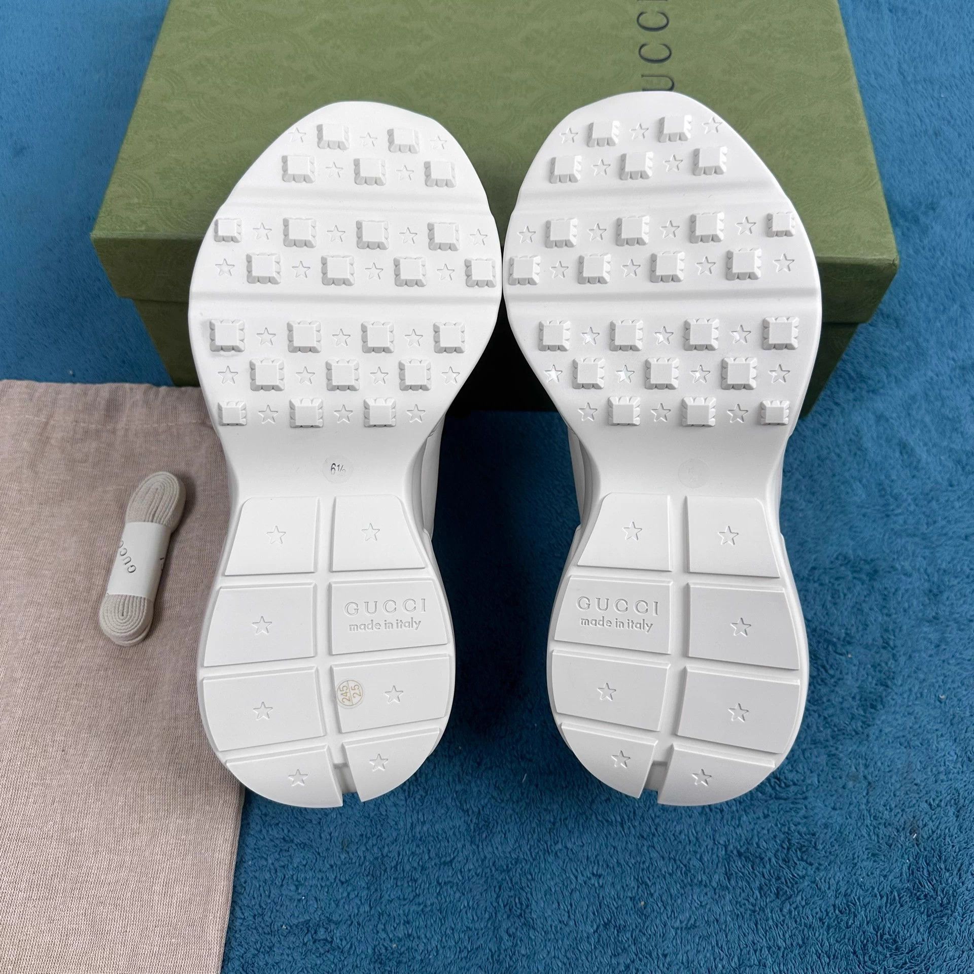 Gucci Gucci Batman Dad Sneaker Ivory White UK6.5/40.5 Size US 7.5 / EU 40-41 - 5 Thumbnail