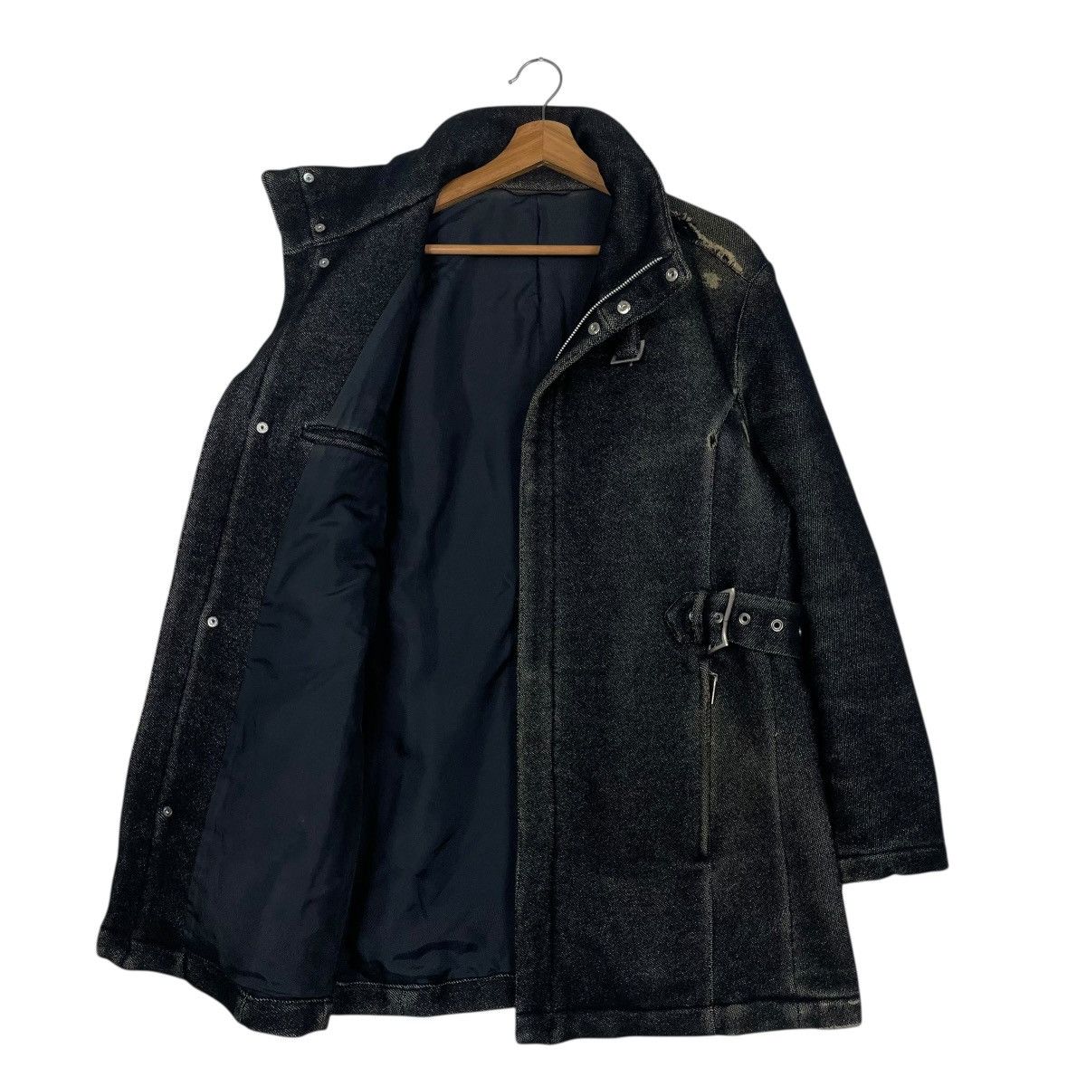 Jean Paul Gaultier Jean Paul Gaultier Homme Object Wool Long Jacket Size US S / EU 44-46 / 1 - 9 Thumbnail
