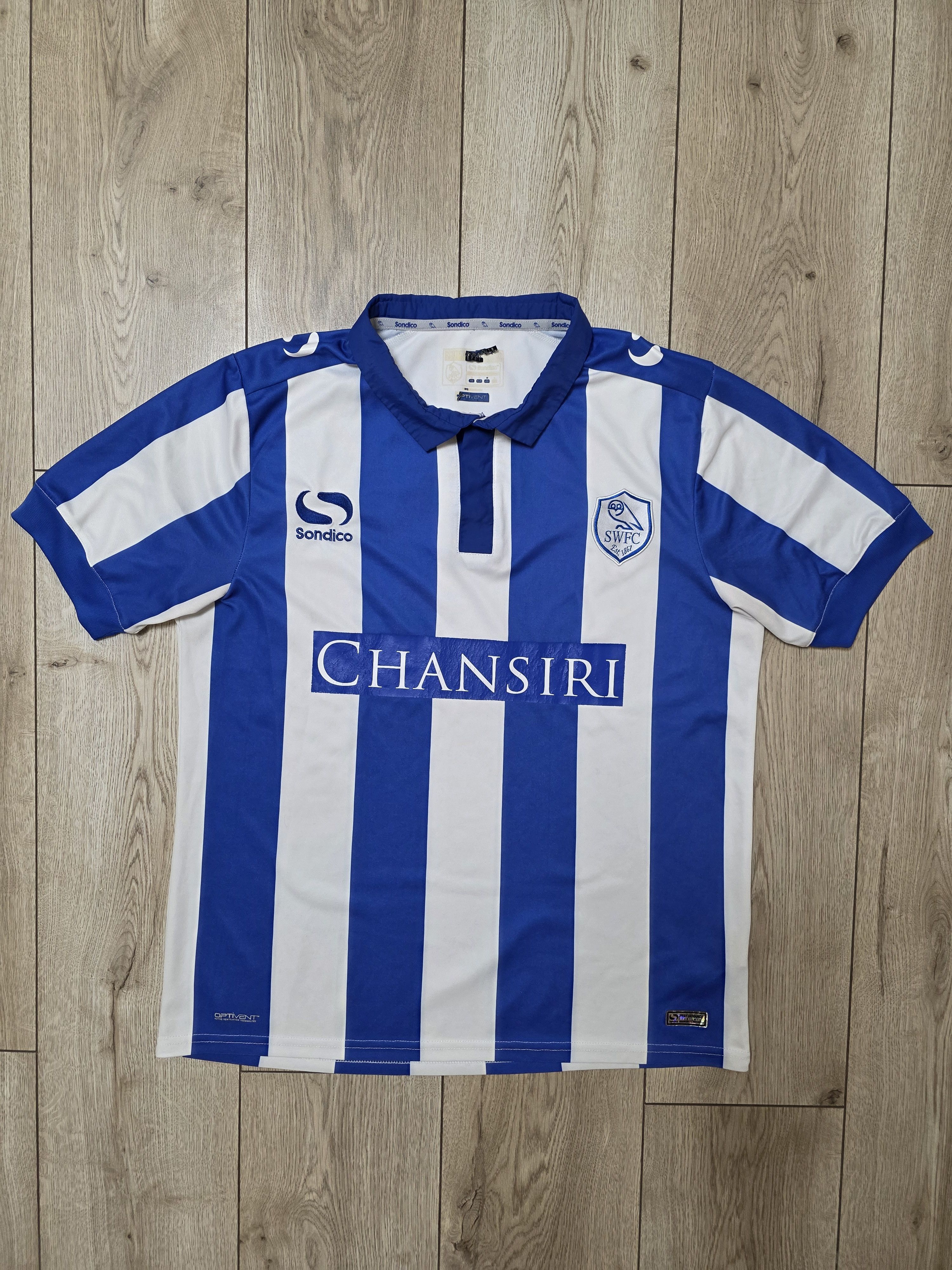 All Sport SHEFFIELD WEDNESDAY 2015 2016 HOME FOOTBALL SOCCER JERSEY Size US M / EU 48-50 / 2 - 1 Thumbnail