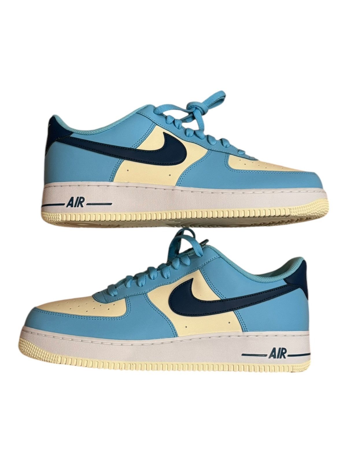 Nike Nike Air Force 1 ‘07 ‘Aquarius Blue Coconut Milk’ Size US 13 / EU 46 - 1 Thumbnail