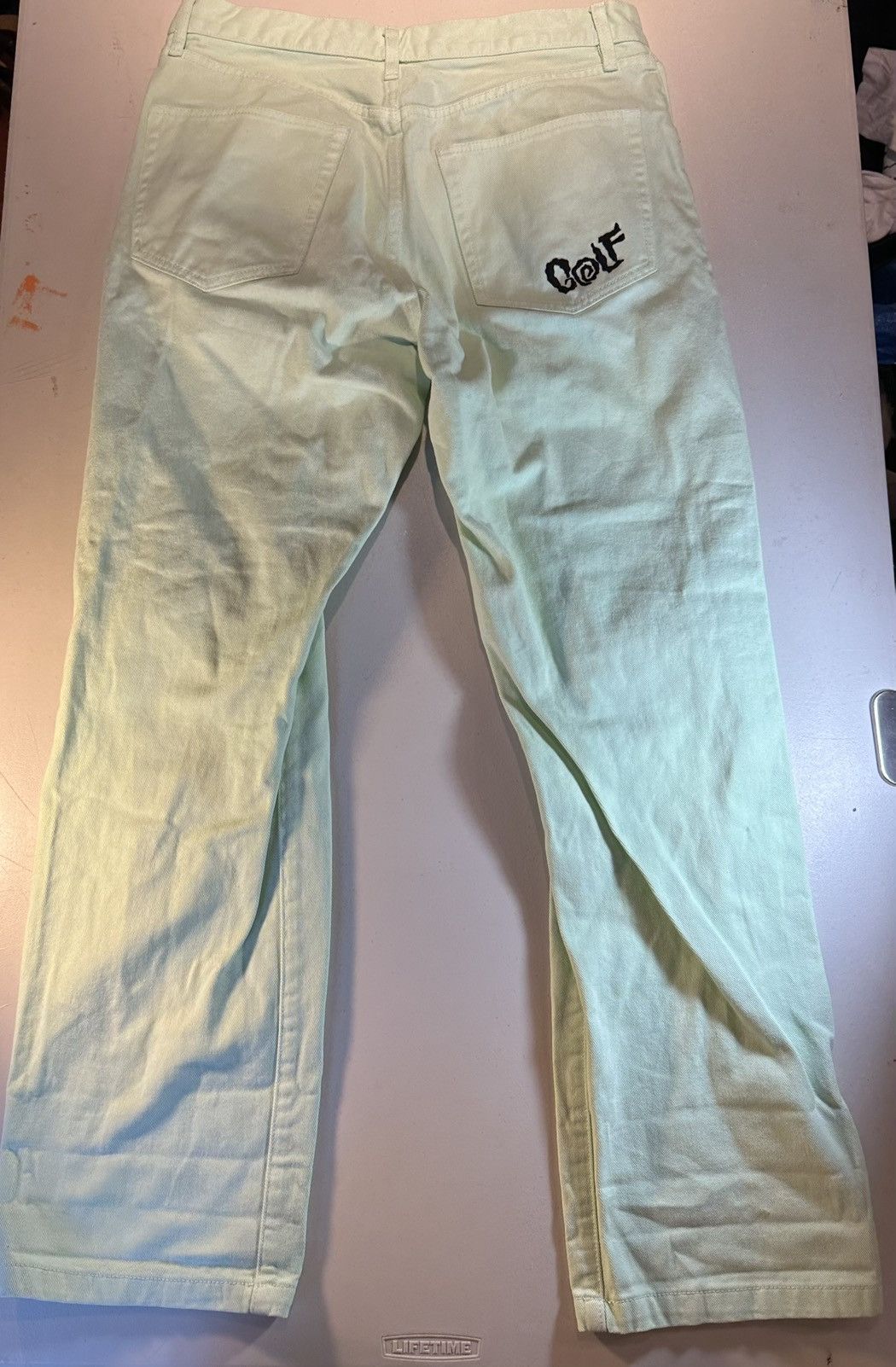 Golf Wang Golf Wang Mint Green Denim Jeans☘️ Size US 32 / EU 48 - 2 Thumbnail
