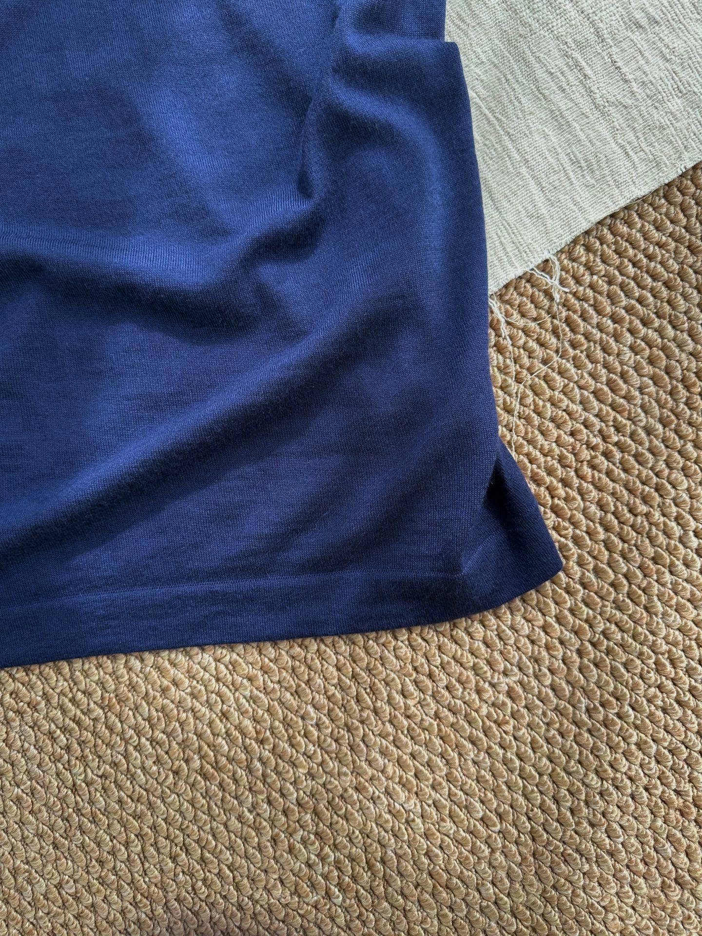 Hermes HERMES JPG Gaultier cashmere cami women's navy blue Size M / US 6-8 / IT 42-44 - 3 Thumbnail