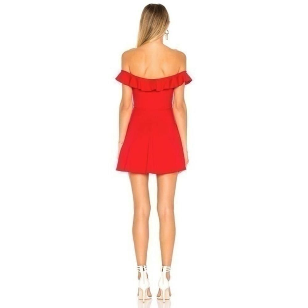 Designer Majorelle / Revolve Off Shoulder Poise Mini Dress Size XXS / US 00 / IT 34 - 3 Thumbnail