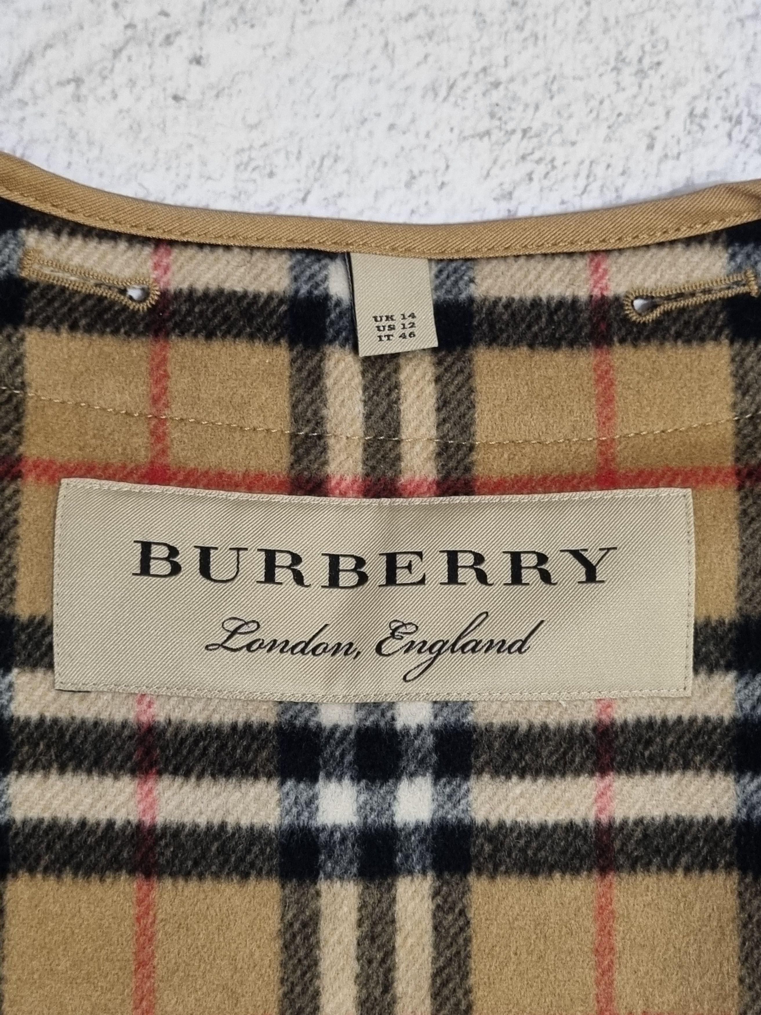 Burberry Burberry Check Wool And Cashmere Warmer Trench Coat Vest Size XL / US 12-14 / IT 48-50 - 7 Thumbnail