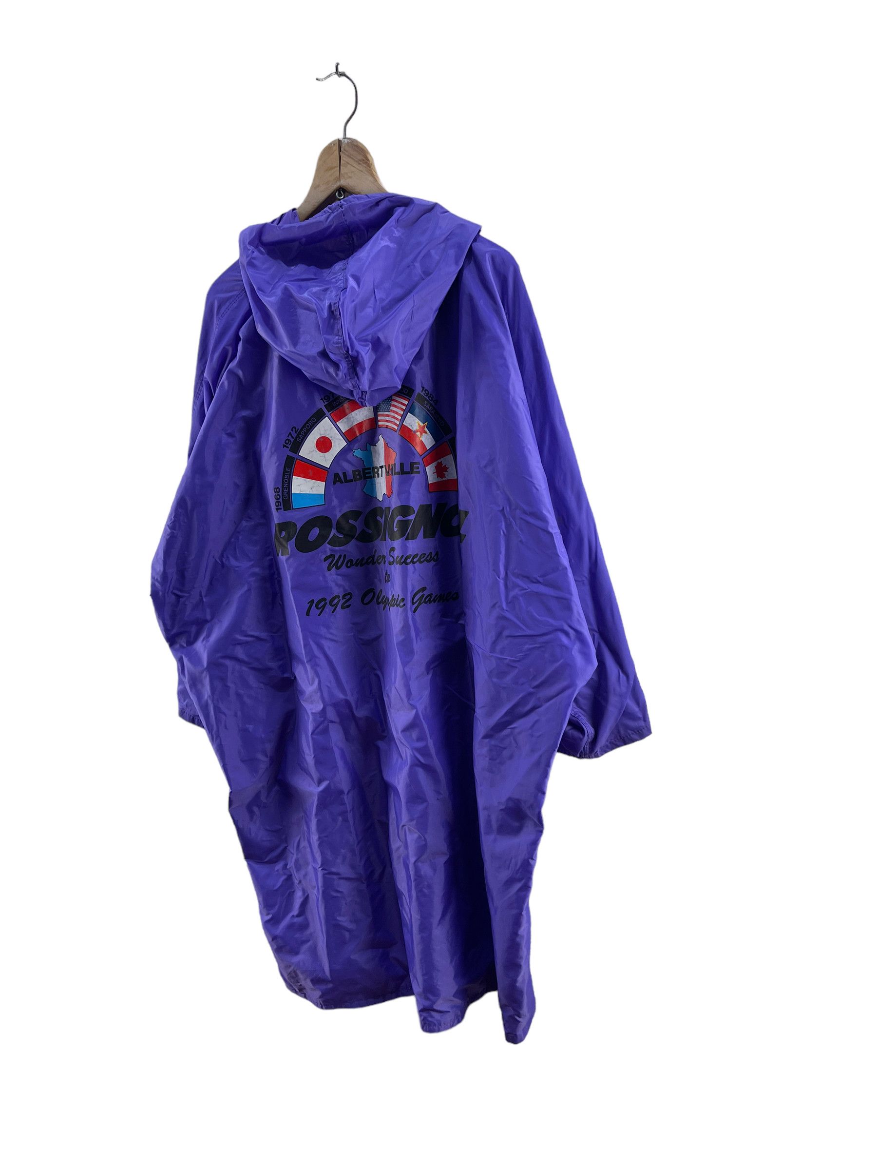 Japanese Brand Vintage Albertville France Rossignol Raincoat Jacket Size US XL / EU 56 / 4 - 3 Thumbnail