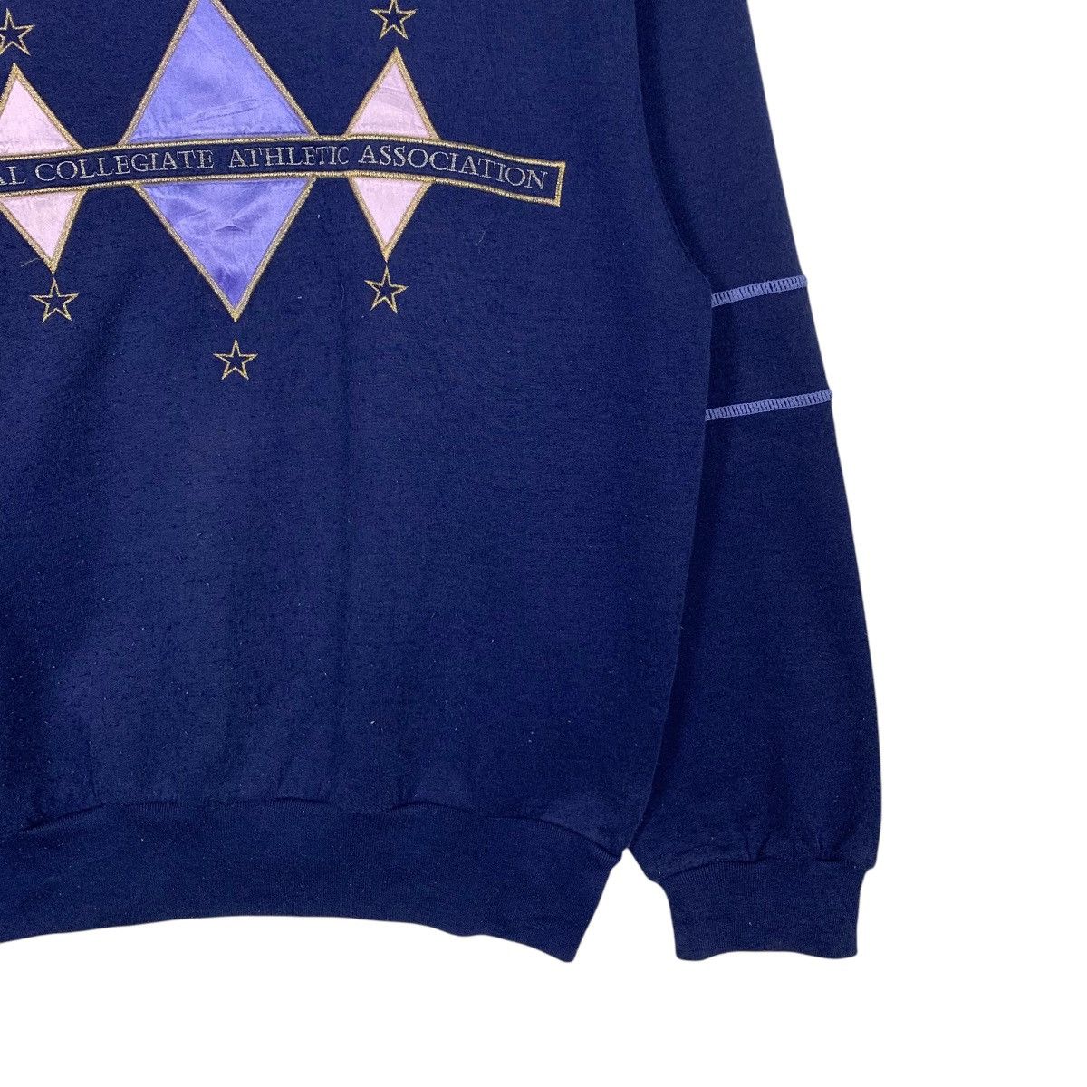 Japanese Brand NCAA Big Logo Crewneck Sweatshirt #1779-C79 Size L / US 10 / IT 46 - 4 Thumbnail