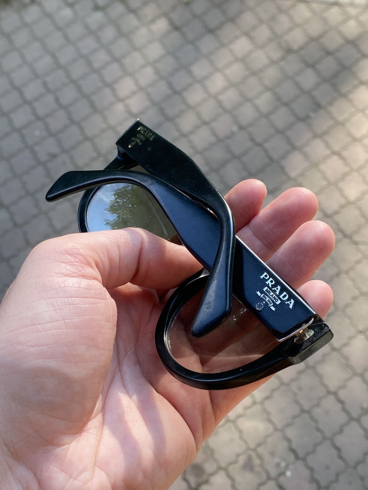 Prada × Vintage Vintage Prada Milano wmns sunglasses Size ONE SIZE - 3 Thumbnail