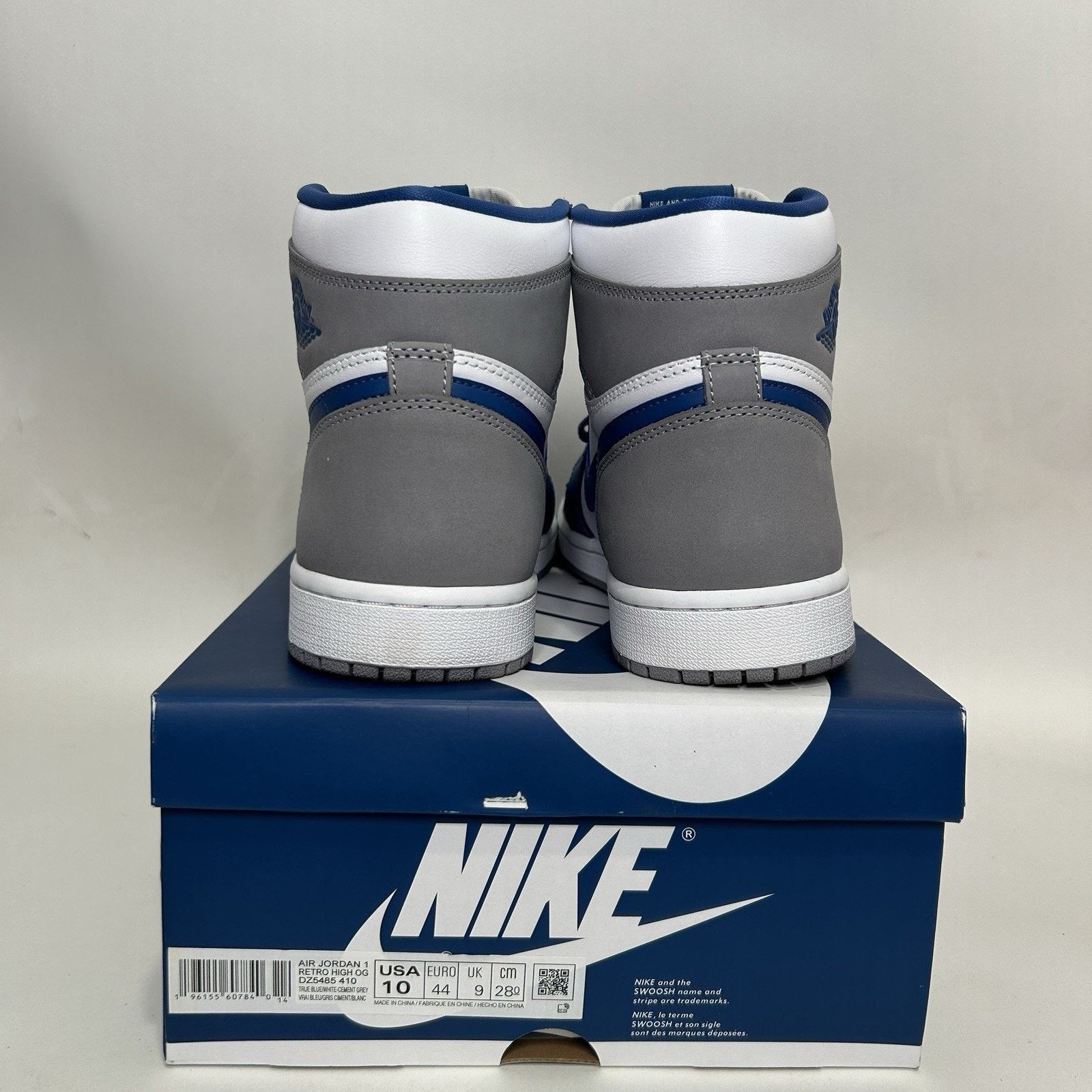 Nike Nike Air Jordan 1 Retro High OG “True Blue” Size US 10 / EU 43 - 5 Thumbnail