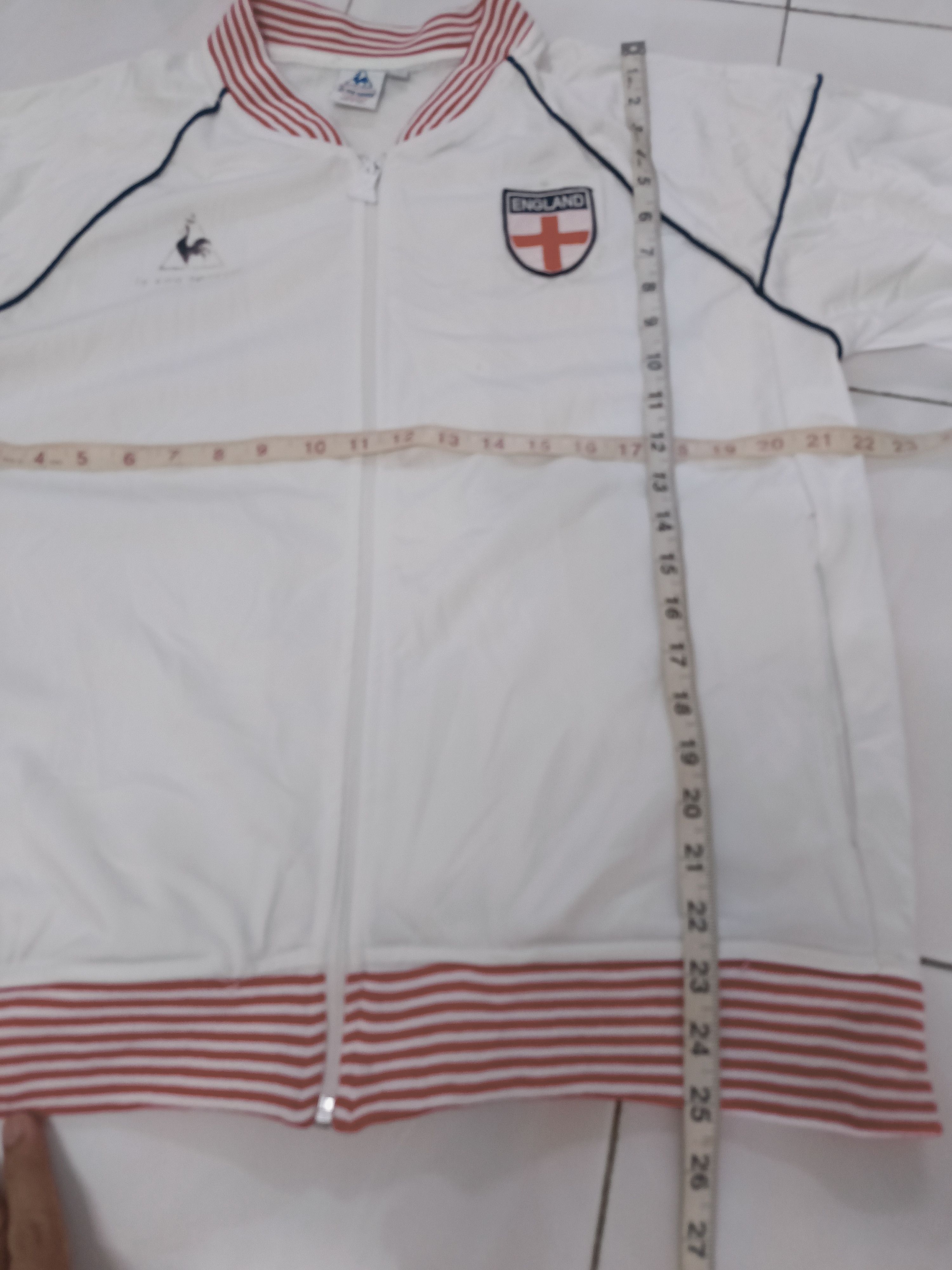 Le Coq Sportif Classic England Soccer Team track Jacket Size US M / EU 48-50 / 2 - 7 Thumbnail