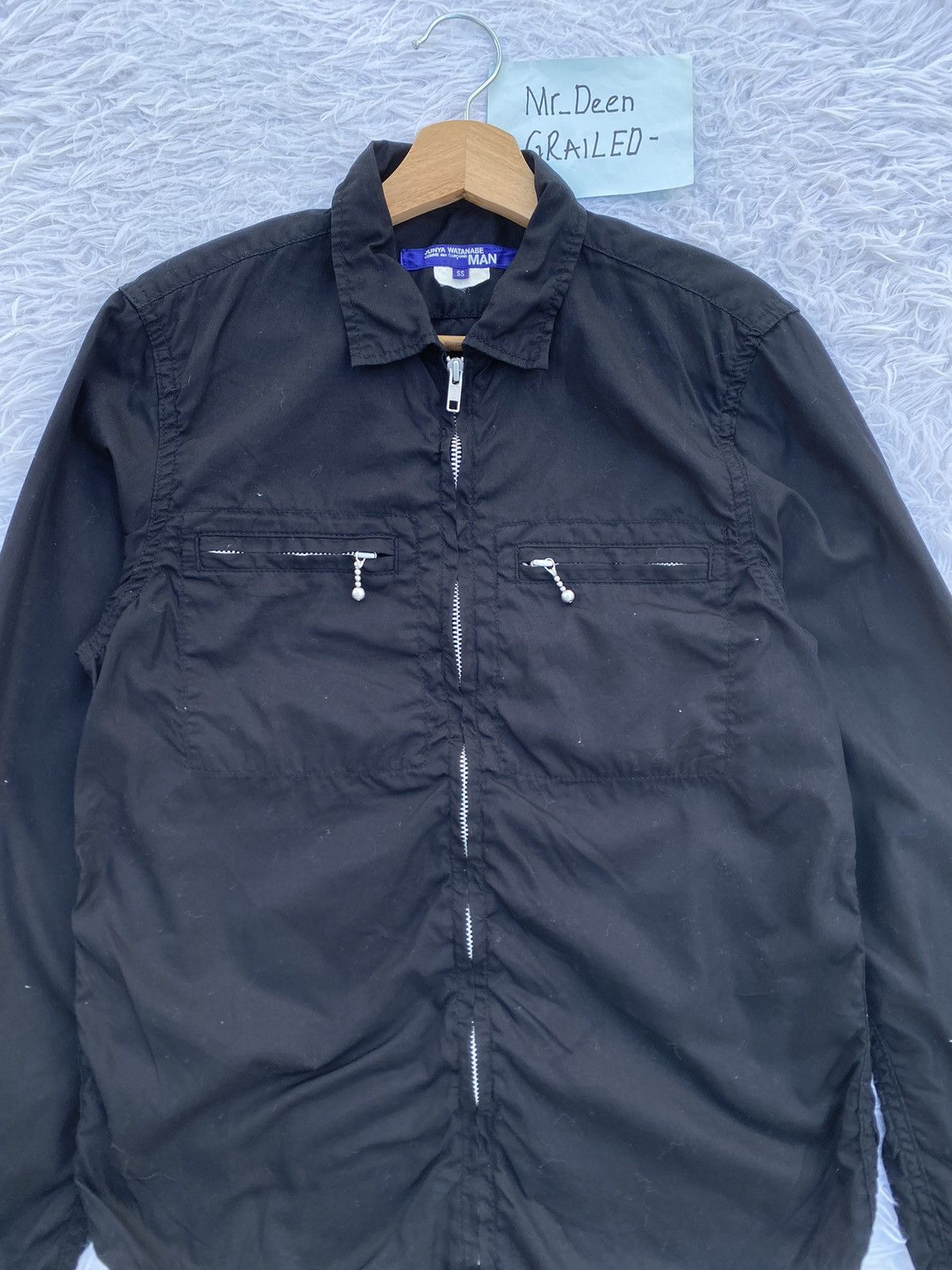 Comme des Garcons Junya Watanabe x CDGComme Des Garcons Longsleeve Zip Shirt Size US S / EU 44-46 / 1 - 8 Thumbnail