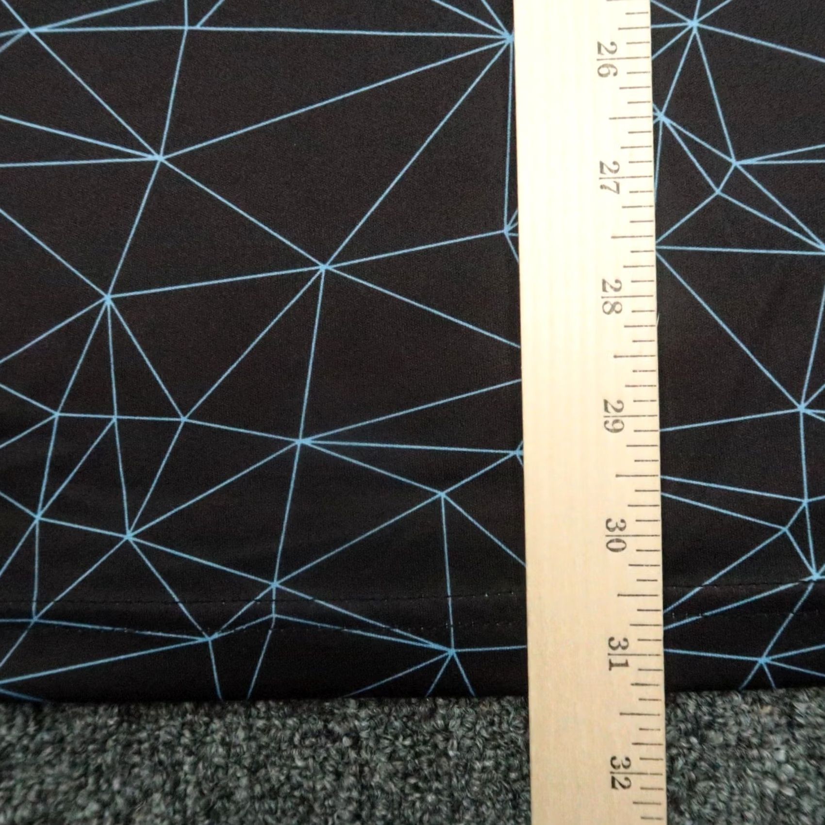 Vintage Collars & Co Shirt Mens 2XL Black Abstract Short Sleeve Performance Polo Geometric Breathable Lightweight Golf Shirt Mens Size US XXL / EU 58 / 5 - 6 Thumbnail