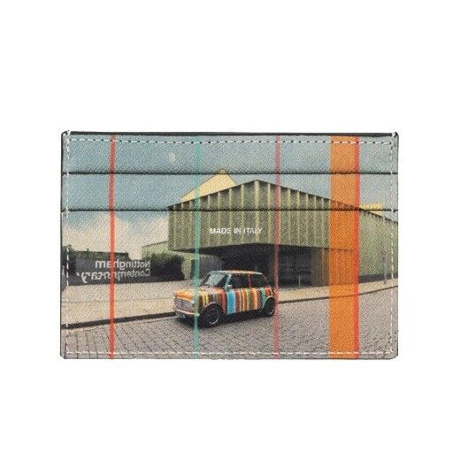 Paul Smith NWT Paul Smith Mini Cooper Nottingham Leather Card Wallet Size ONE SIZE - 1 Thumbnail