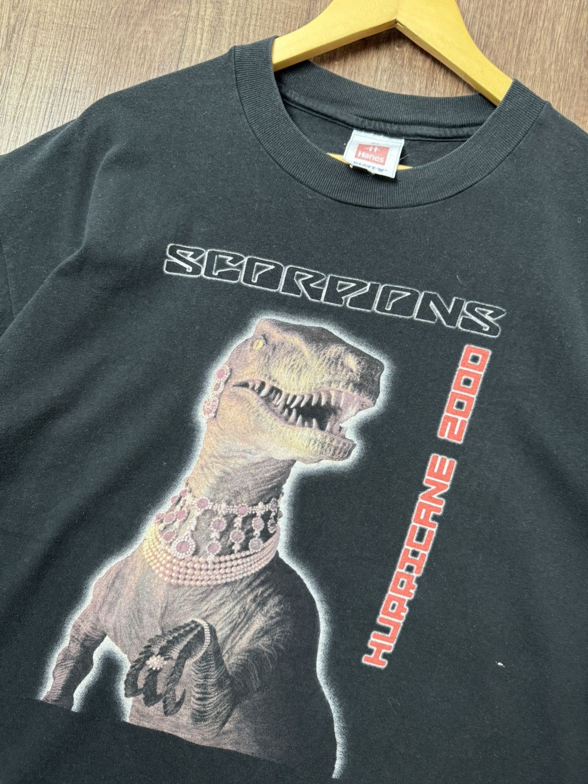 Band Tees VINTAGE SCORPION HURRICANE TOUR 2000 Size US XL / EU 56 / 4 - 2 Thumbnail