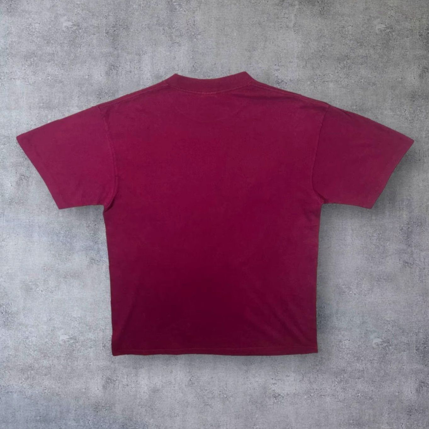 Native VINTAGE University Of Alabama "Crimson Tide" College Single Stitch T-Shirt L Mens Burgundy Red Graphic Print 90s NFL Native Sun Size US L / EU 52-54 / 3 - 2 Thumbnail
