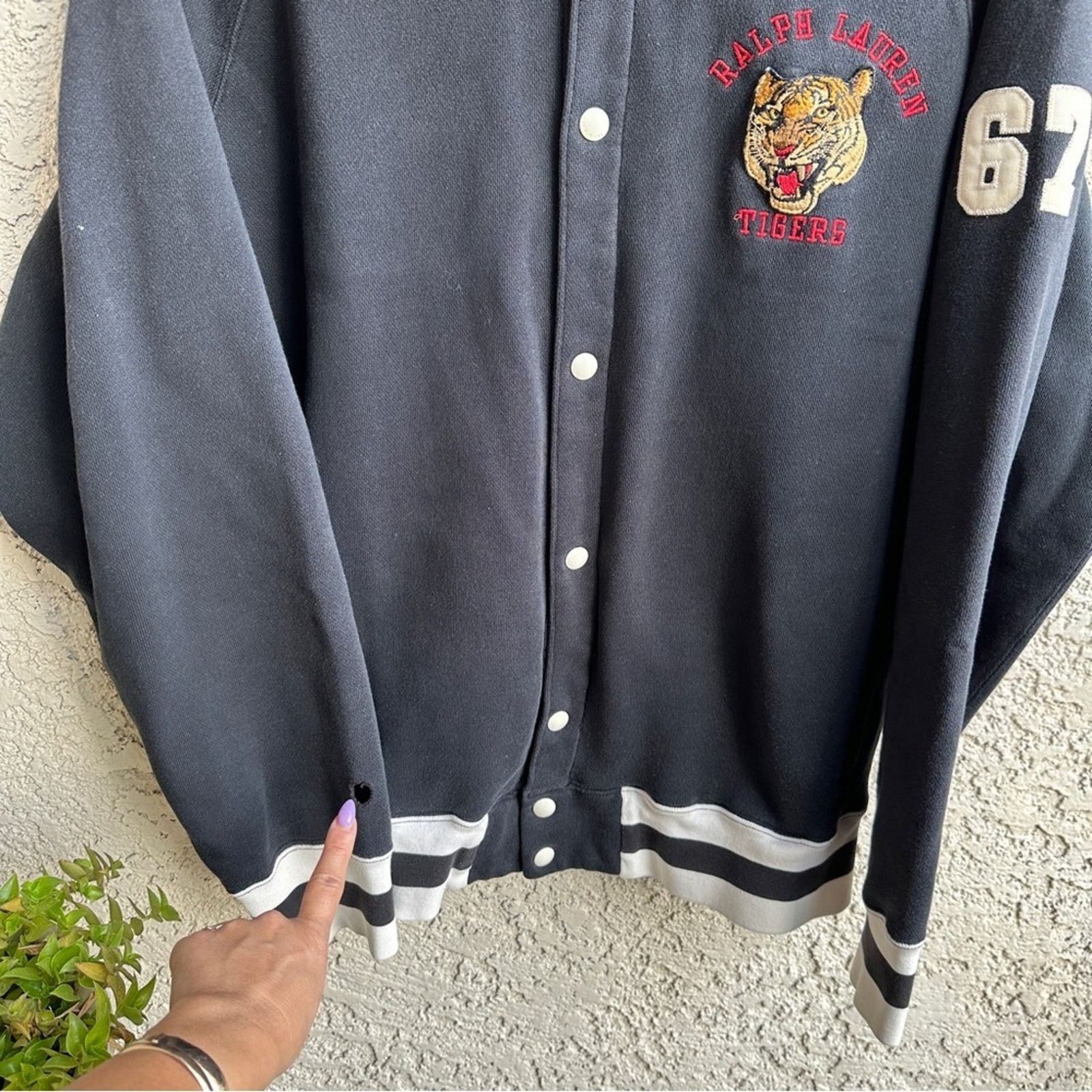 Polo Ralph Lauren Vintage RALPH LAUREN POLO Sport Varsity Jacket RL 90s Patch Size US L / EU 52-54 / 3 - 9 Thumbnail