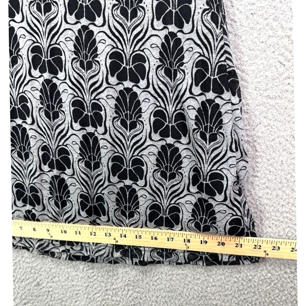 Merrell Merrell Dress Womens M Black Geometric Cap Sleeve Mini Athletic Short Dress Wick Crew Neck Vintage No Size M / US 6-8 / IT 42-44 - 7 Thumbnail