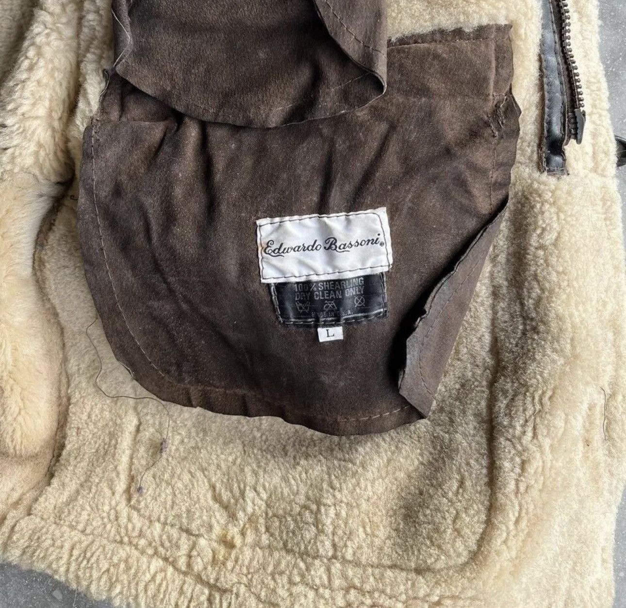 Vintage Vintage B-7 Shearling Flight Jacket - Avirex B-3 Sheepskin Size US L / EU 52-54 / 3 - 5 Thumbnail