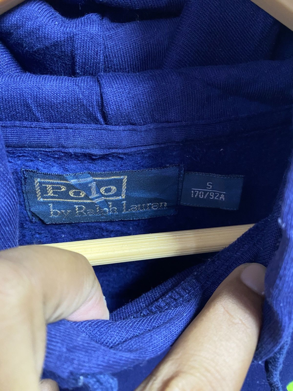 Polo Ralph Lauren Polo Ralph Lauren Big Pony hoodie in navy blue Size US XL / EU 56 / 4 - 4 Thumbnail