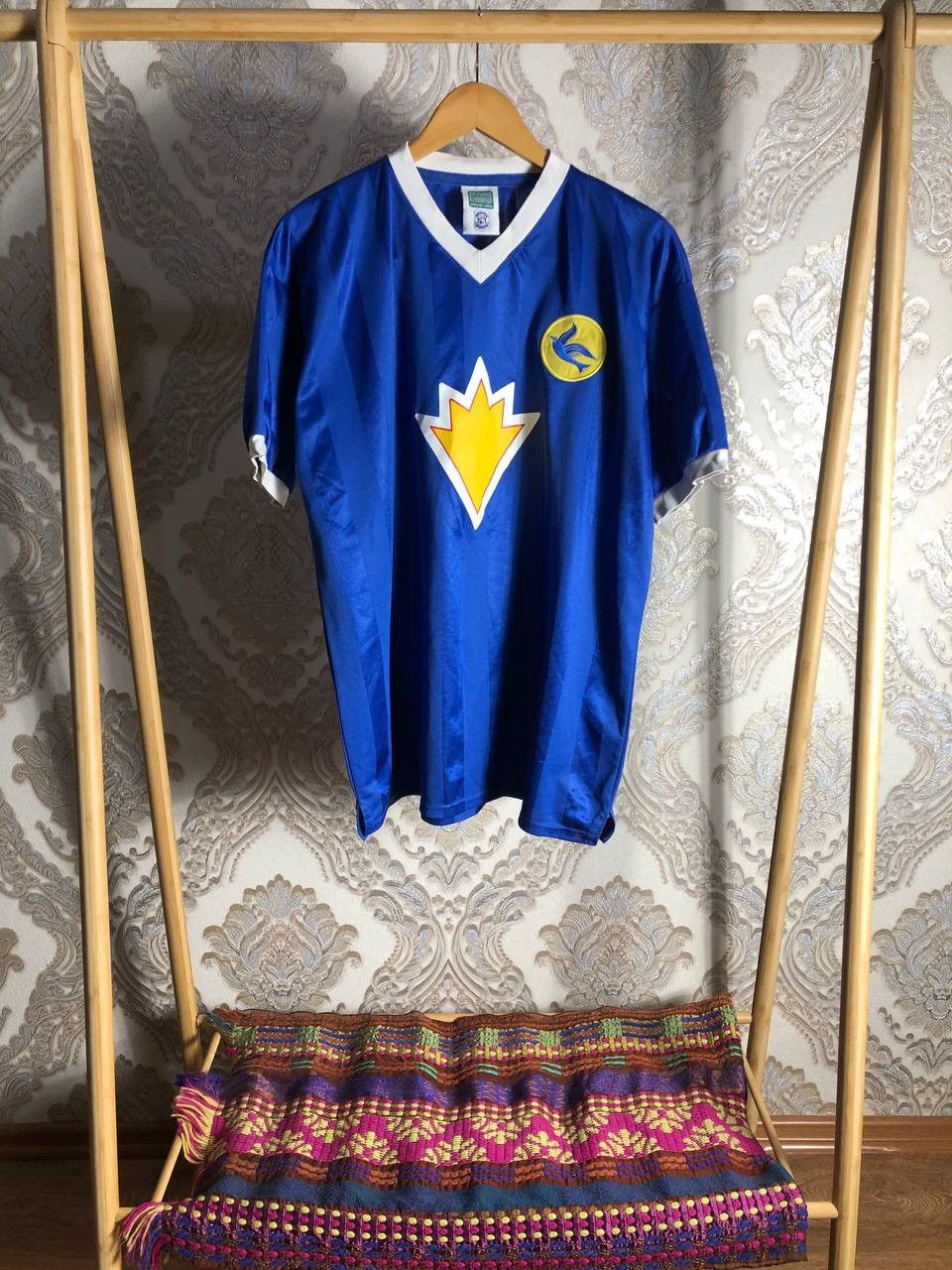 Vintage VERY RARE CARDIFF CITY ENGLAND SOCCER JERSEY Y2K RETRO 90s Size US XL / EU 56 / 4 - 1 Thumbnail
