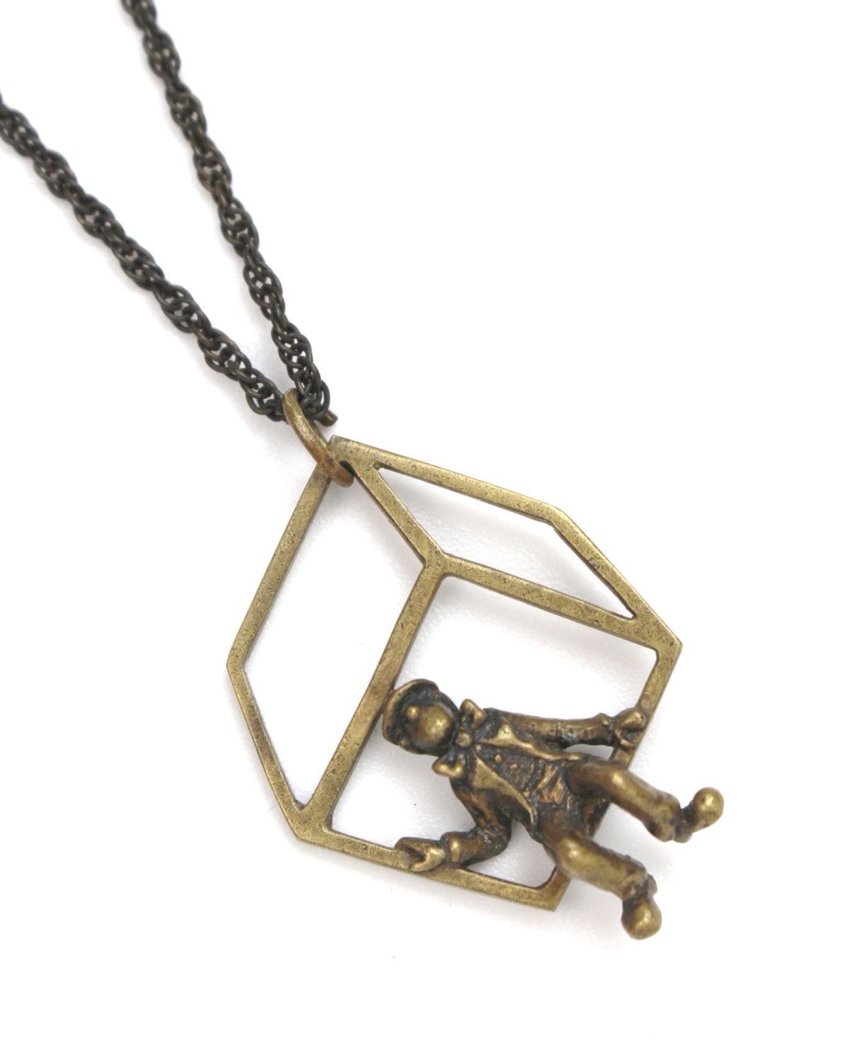 Hysteric Glamour 2000S JAPANESE MADE FLOATING CUBE FIGURE PENDANT NECKLACE Size ONE SIZE - 3 Thumbnail