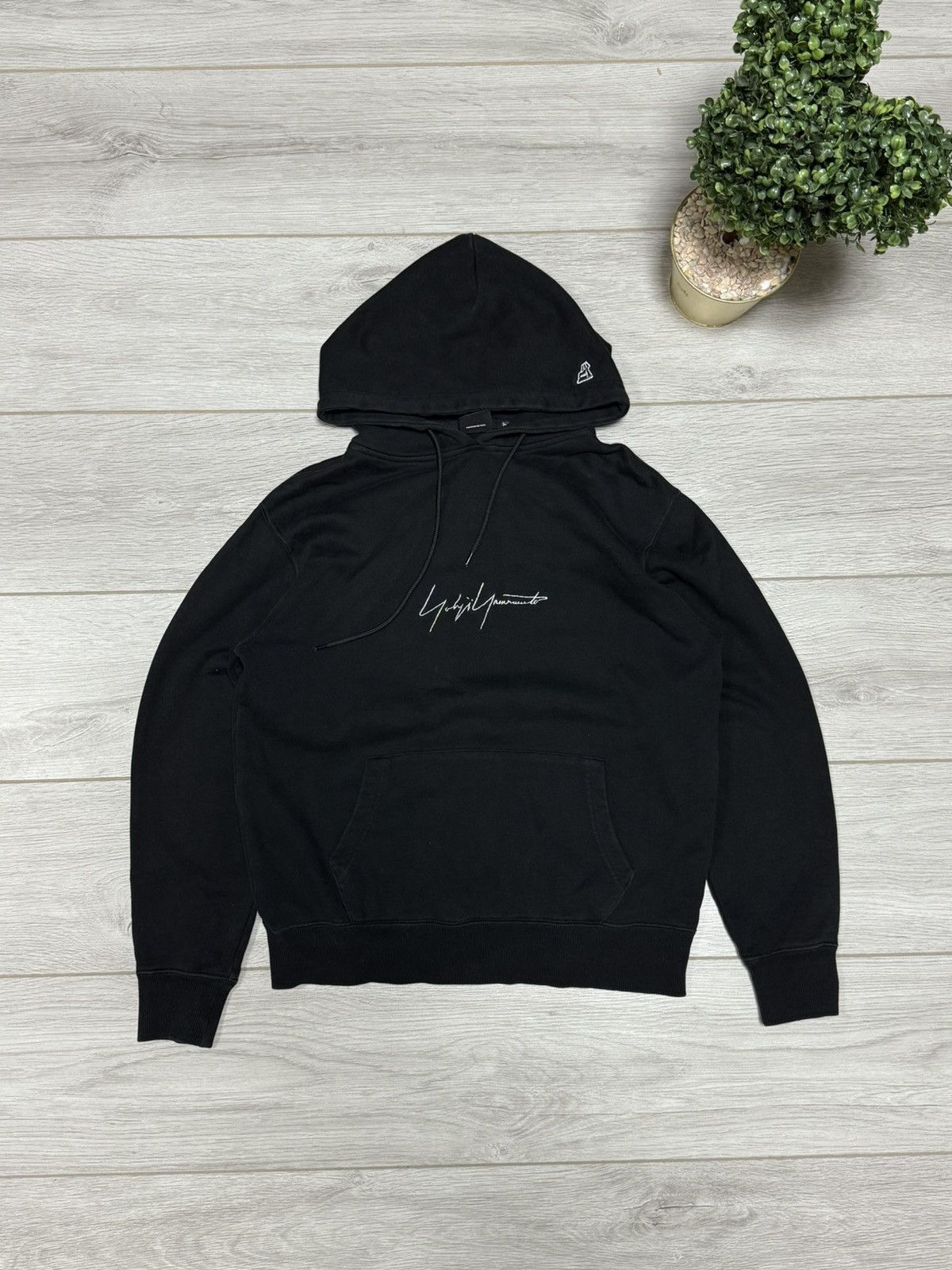 New Era × Yohji Yamamoto Yohji Yamamoto Pour Homme x New Era Hoodie sign logo Size US S / EU 44-46 / 1 - 5 Thumbnail