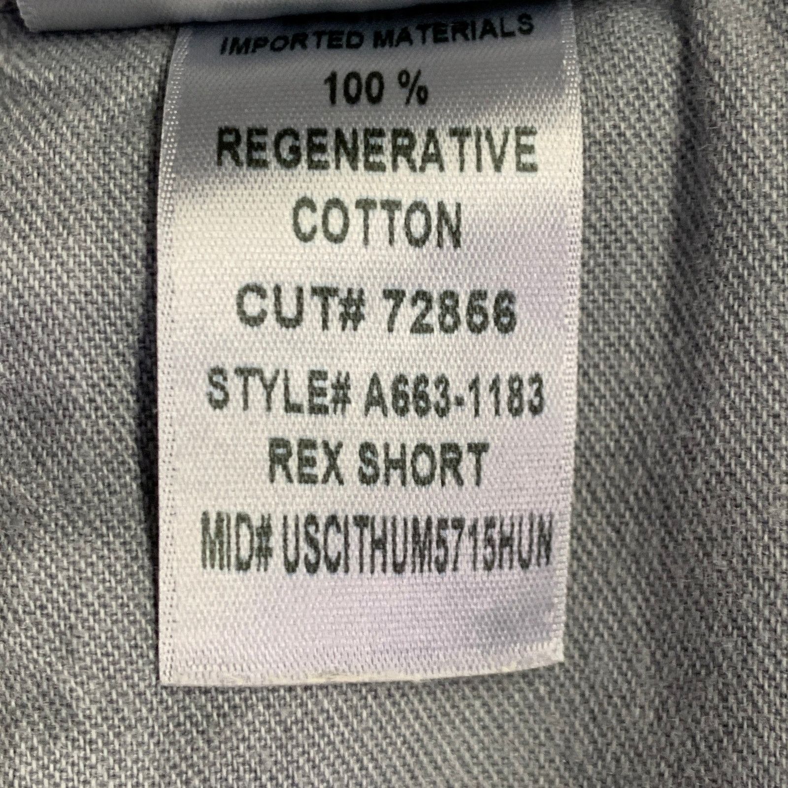 Agolde AGOLDE Size 34 Rex Grey Cotton Denim Cargo Shorts Size US 34 / EU 50 - 7 Thumbnail