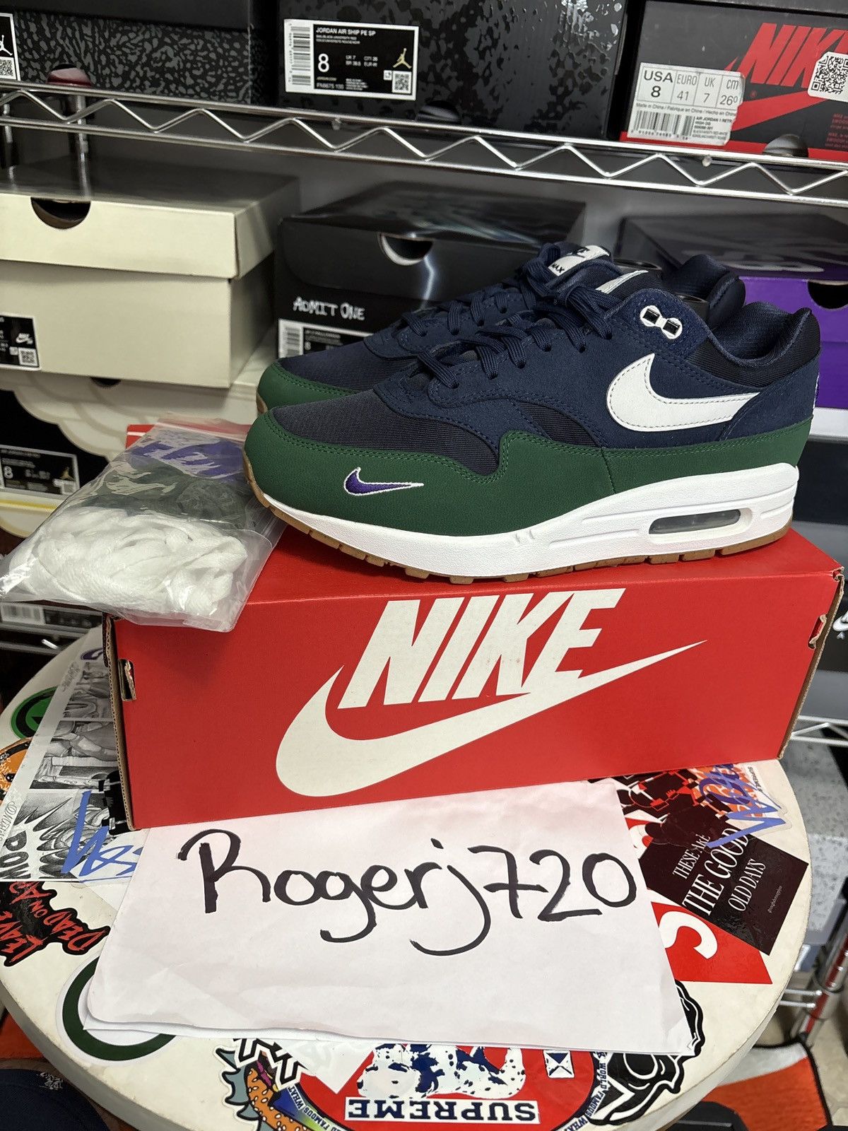 Nike Air Max 1 George Green Size US 8 / EU 41 - 9 Thumbnail