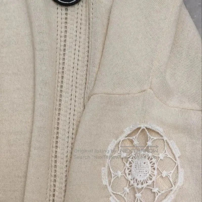 Dior Dior Spring Beige Wool Short Sleeve Top . Size M / US 6-8 / IT 42-44 - 6 Thumbnail