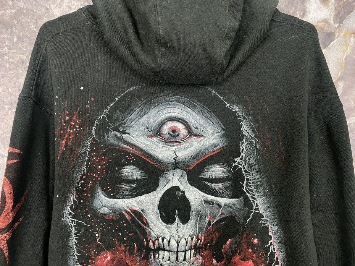 Band Tees Men’s Spiral Skeleton Hoodie Rare Vintage Size Large Size US M / EU 48-50 / 2 - 8 Thumbnail