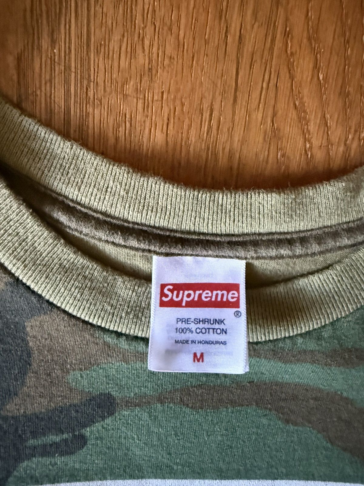 Supreme Supreme Playboi Carti Tee Woodland Camo Size Medium Size US M / EU 48-50 / 2 - 2 Thumbnail