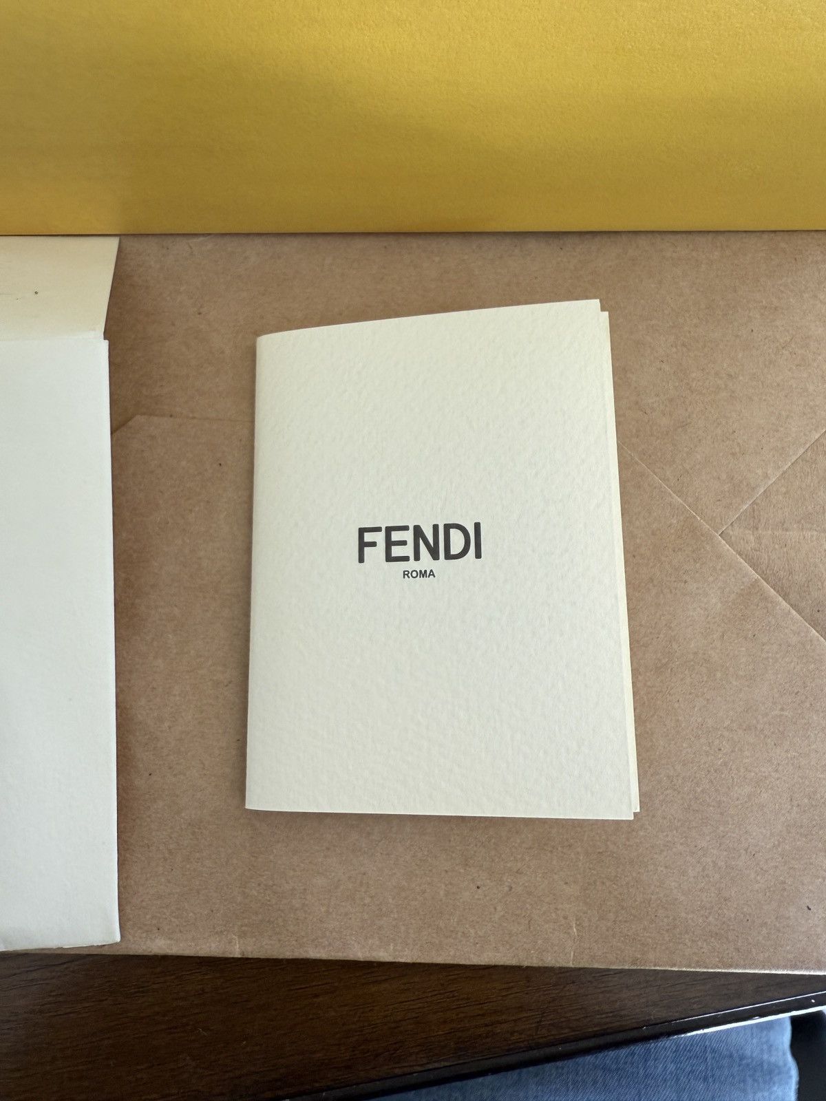 Fendi Logo Calf Leather White Sneakers Size US 7 / EU 40 - 8 Thumbnail