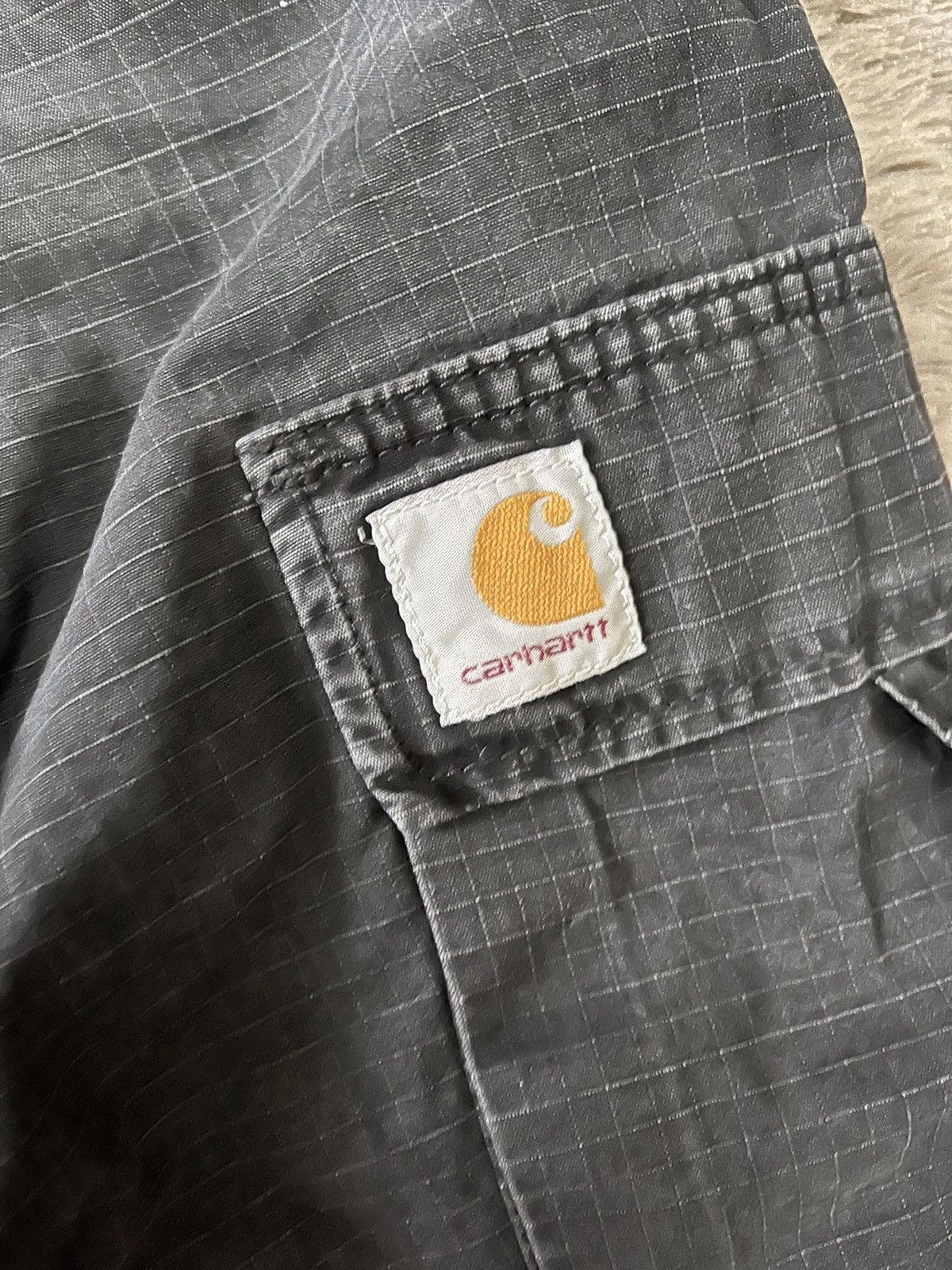 Carhartt Wip Vintage Y2K Carhartt Wip Streetwear Cargo FADED Pants Size US 32 / EU 48 - 3 Thumbnail