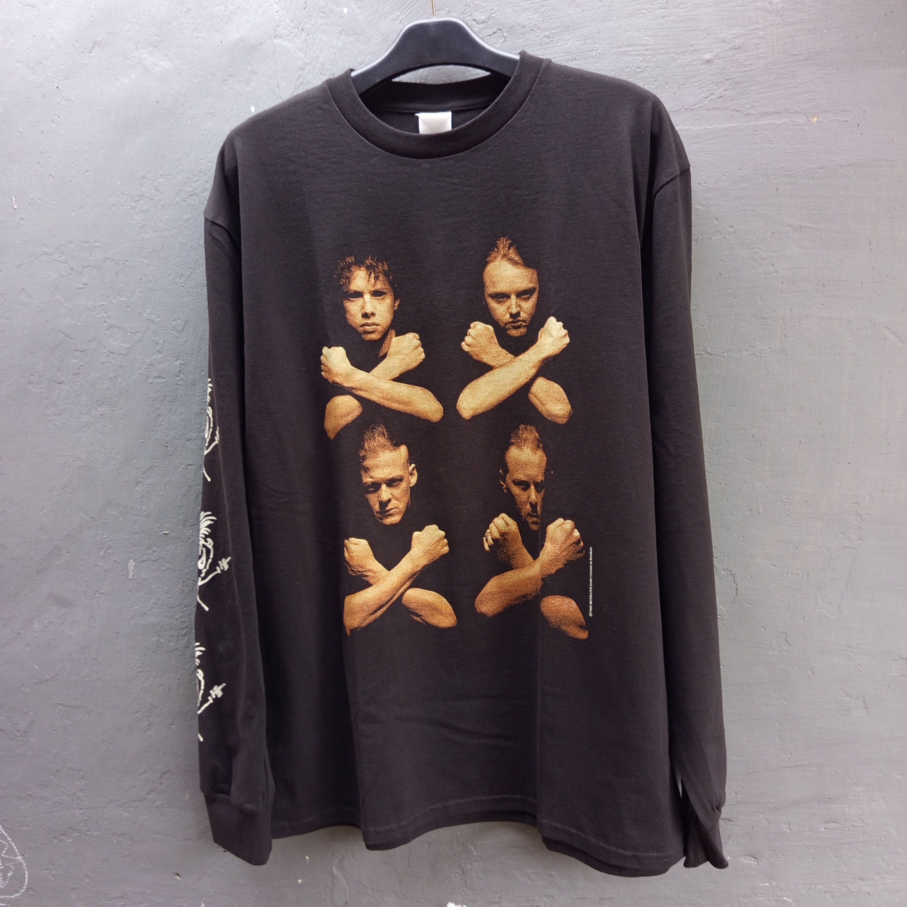 Band Tees Metallica Birth School long sleeve t shirt Size US L / EU 52-54 / 3 - 1 Thumbnail