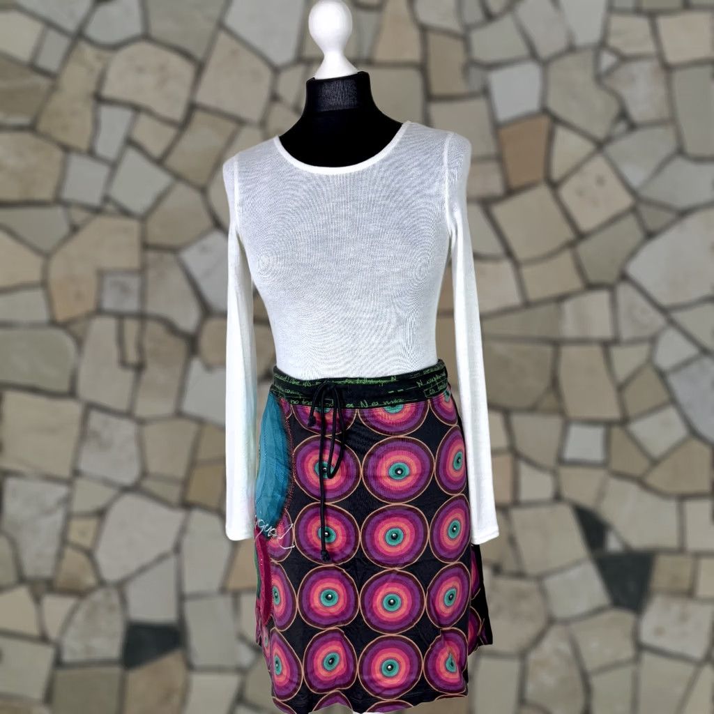 Desigual Desigual womens skirt Size XL Multicoloured Size 40" / US 18 - 1 Thumbnail