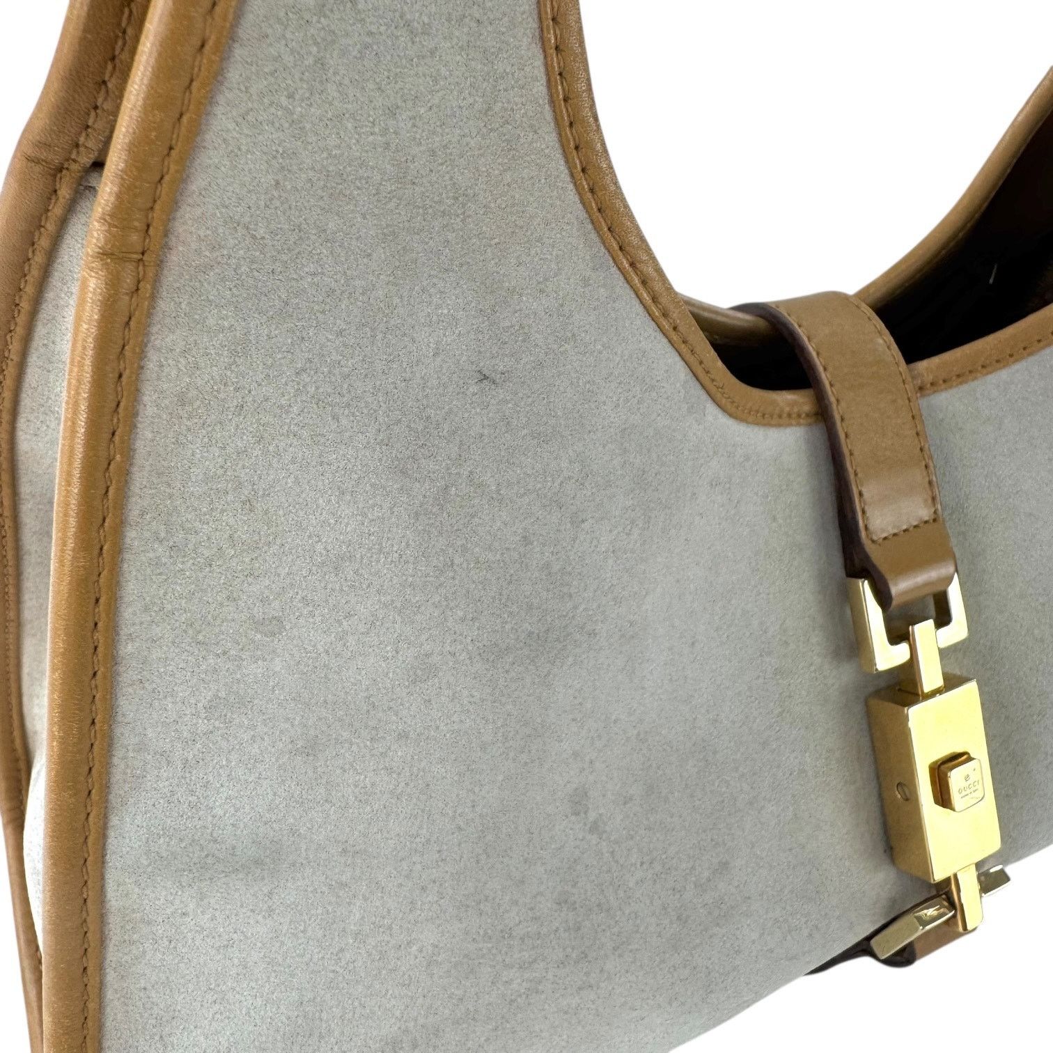 Gucci Gucci Bardot Suede Shoulder Bag Size ONE SIZE - 14 Thumbnail