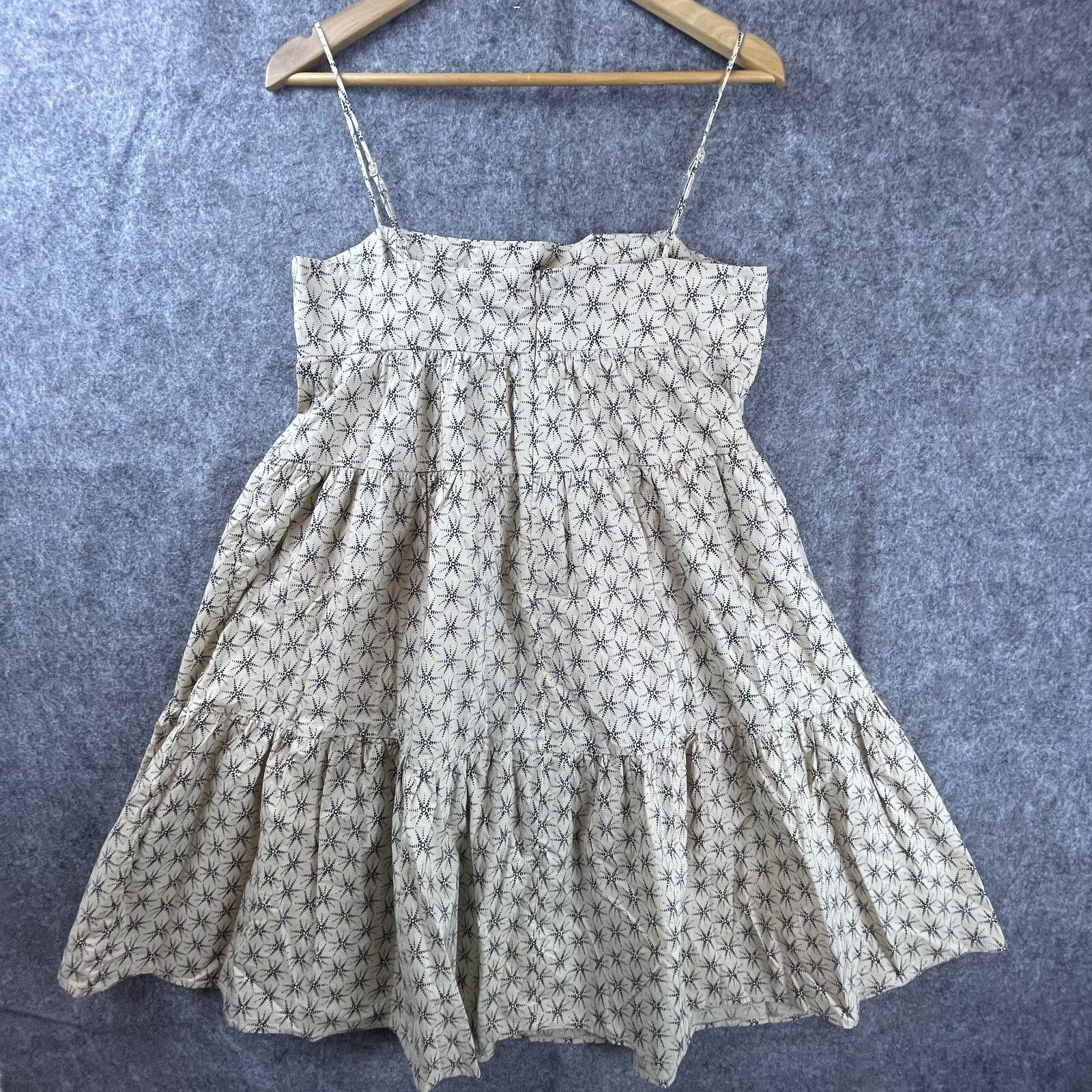 Levi's Levi's Clea Dress Womens Medium Safari Tiered Ruffle Summery Size M / US 6-8 / IT 42-44 - 2 Thumbnail