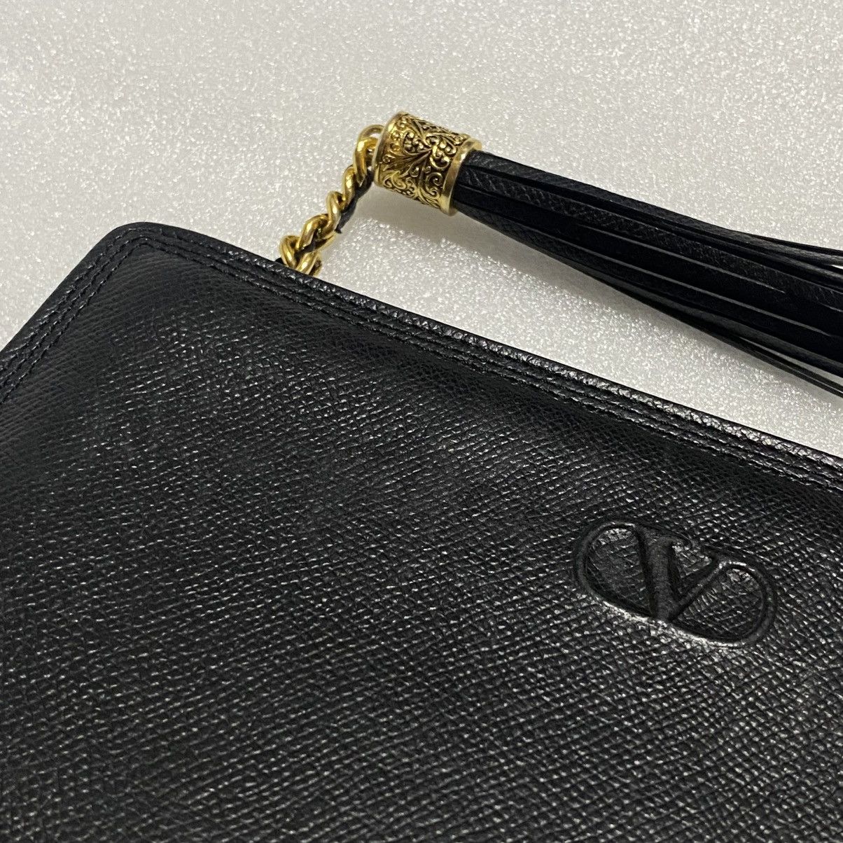 Valentino Valentino Garavani Clutch Black Leather Size ONE SIZE - 5 Thumbnail