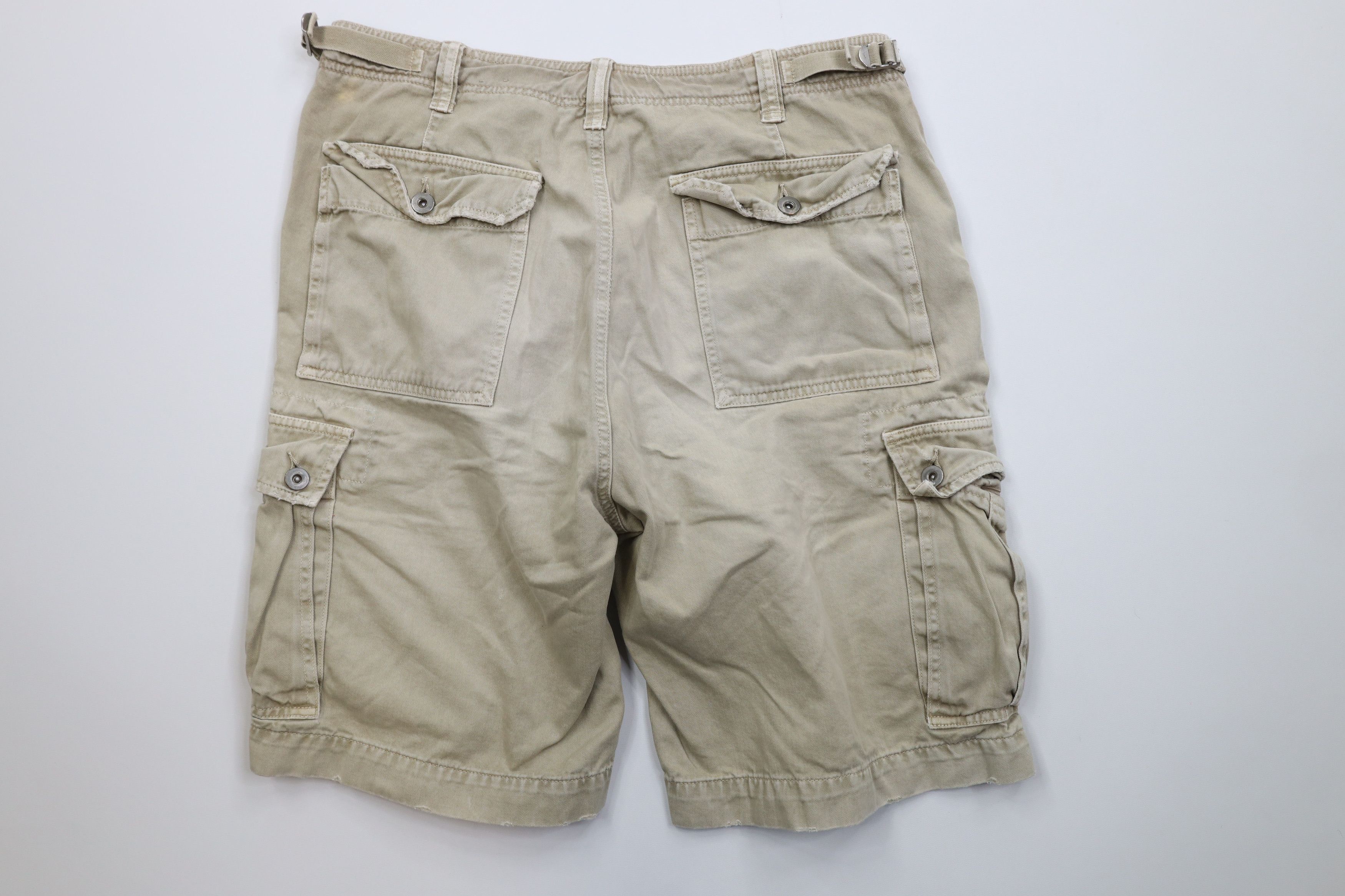 American Eagle Outfitters Vintage 90s Y2K American Eagle Outfitters Cargo Shorts Size US 33 - 11 Thumbnail