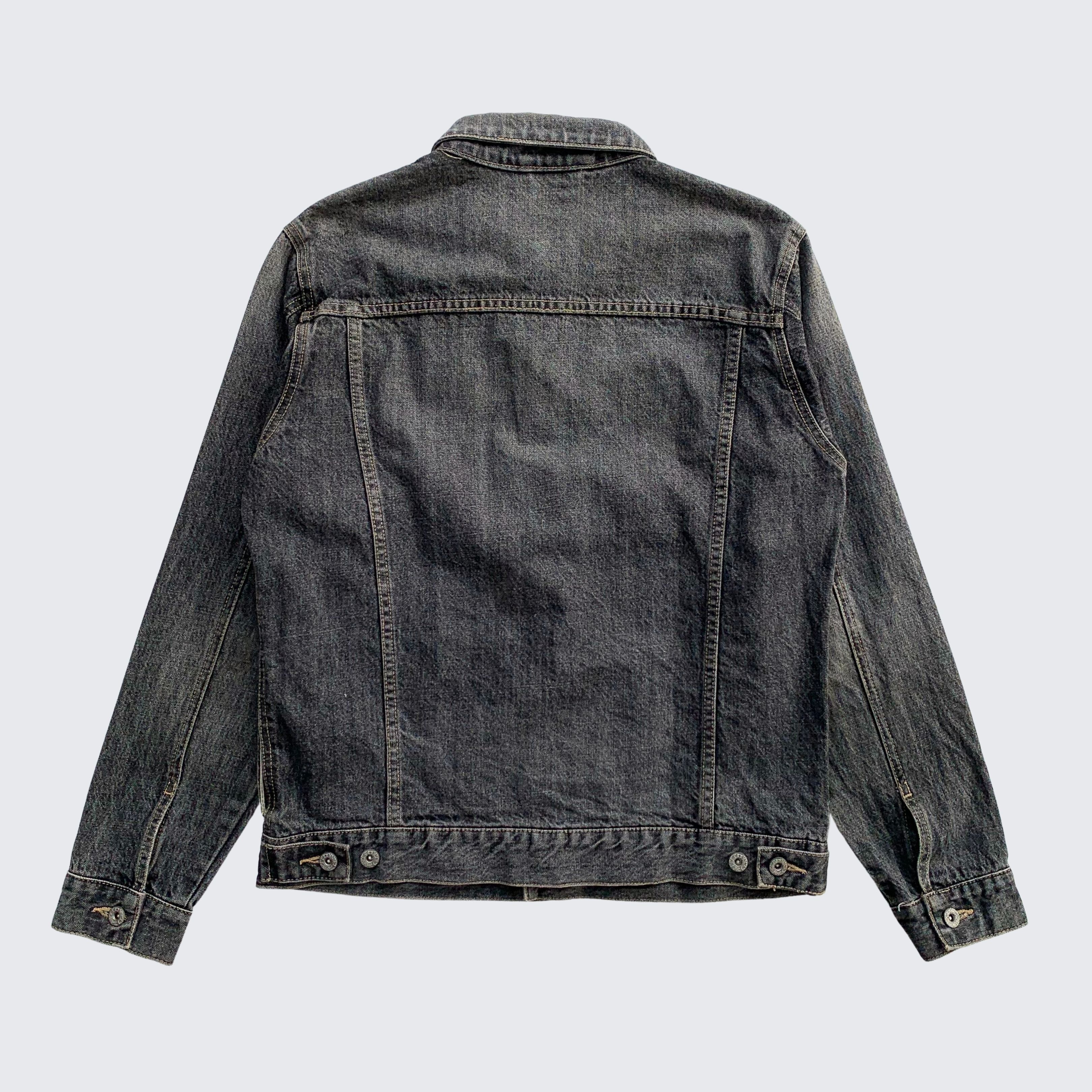 Japanese Brand Back Number Japan Type II Denim Jacket Size US L / EU 52-54 / 3 - 5 Thumbnail