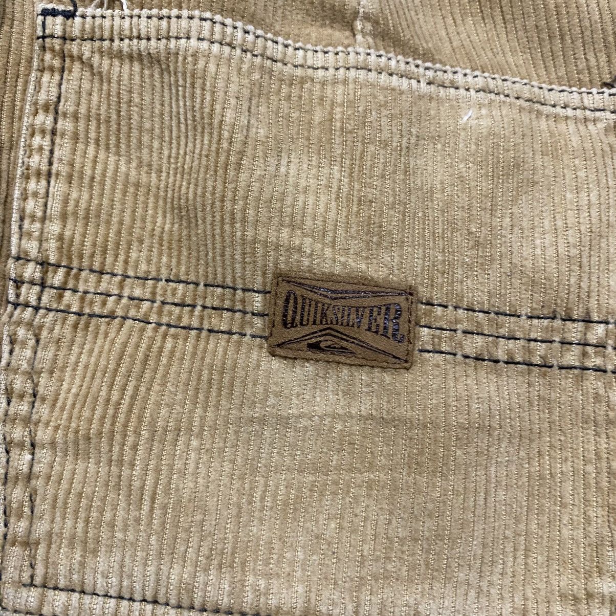 Quiksilver Vintage Quiksilver Corduroy Baggy Pants Size US 33 - 12 Thumbnail