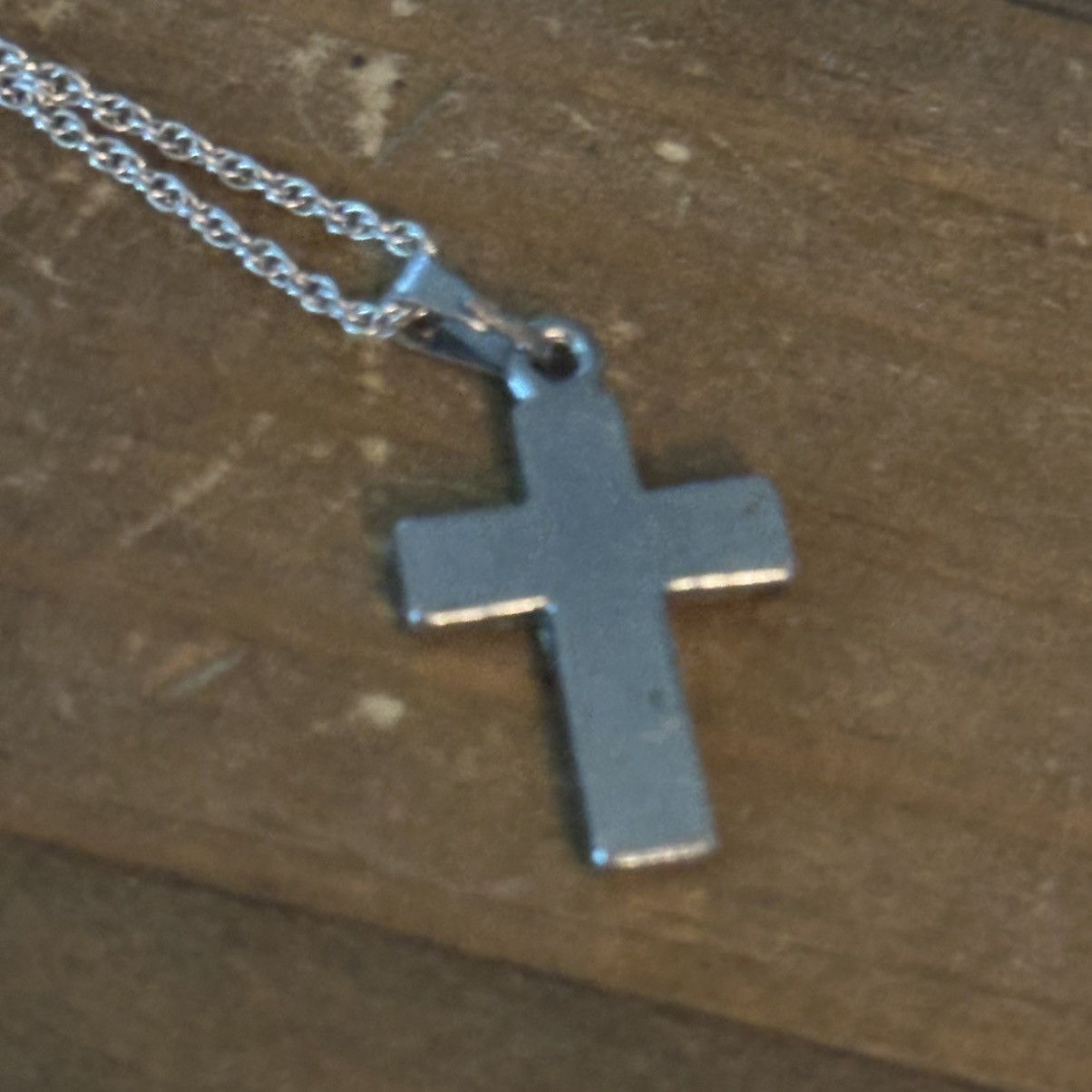 Other Silver tone abalone cross pendant necklace Size ONE SIZE - 5 Thumbnail