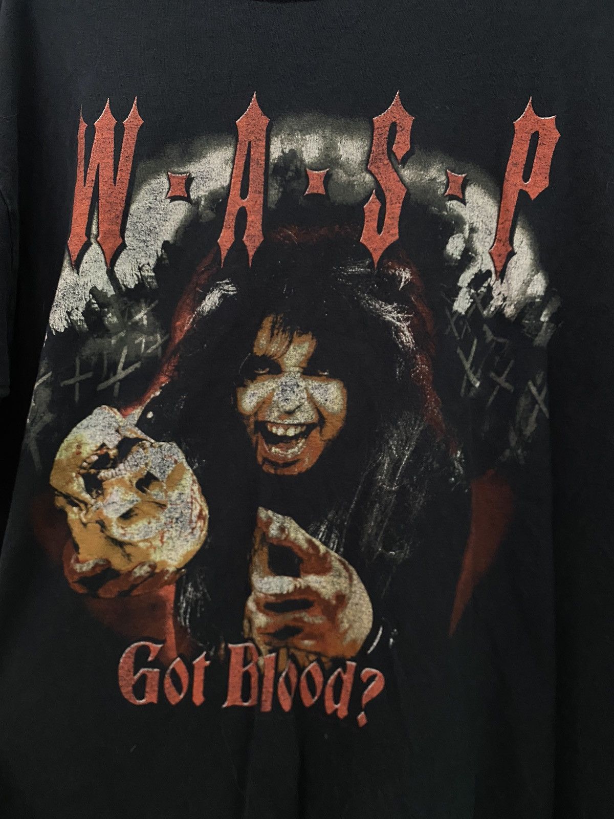 Band Tees W.A.S.P. Wasp Rock Tee Vintage 2011 Got blood? Size US L / EU 52-54 / 3 - 2 Thumbnail
