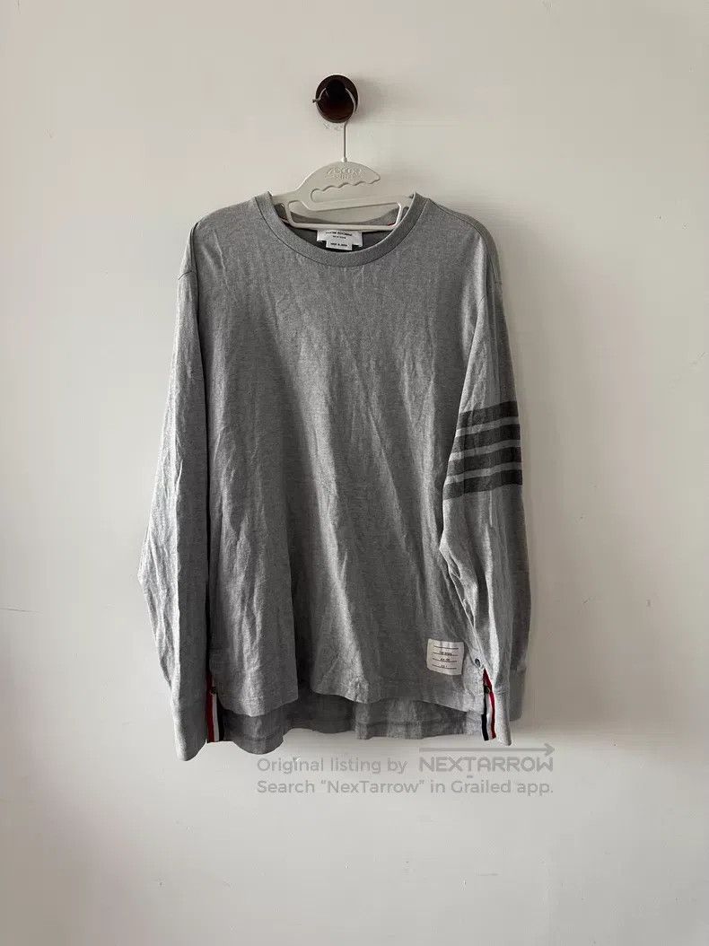 Thom Browne Thom Browne Grey Long Sleeve with Cuffs Size US M / EU 48-50 / 2 - 1 Thumbnail