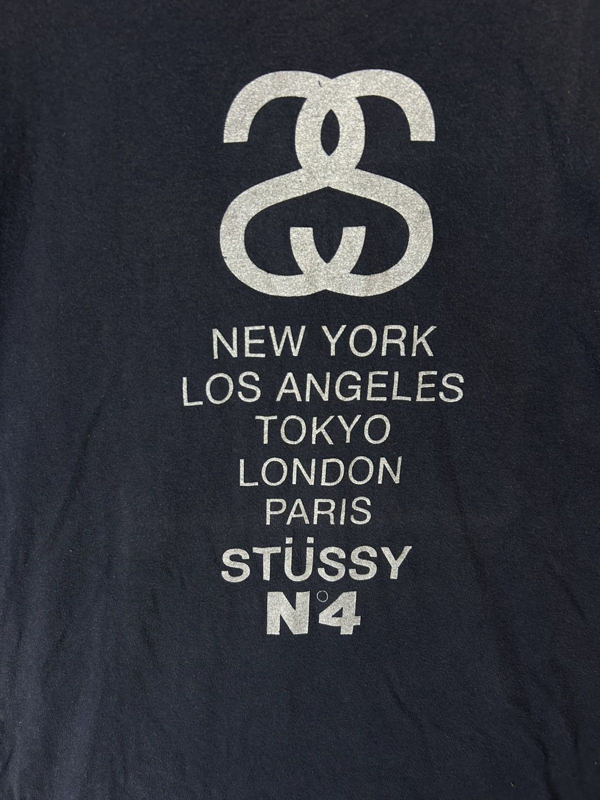 Stussy × Vintage Vintage Stussy N4 Tour Size US XL / EU 56 / 4 - 2 Thumbnail