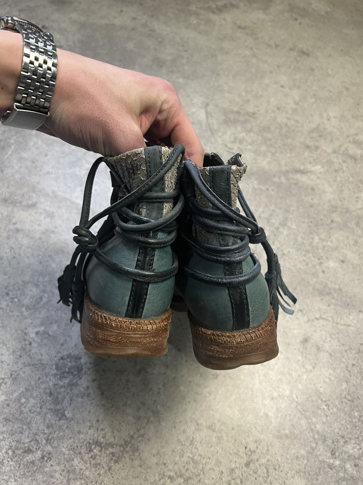A.S.98 A.S.98 Avantgarde Boho Leather Boots Size 36 Size US 6 / IT 36 - 9 Thumbnail