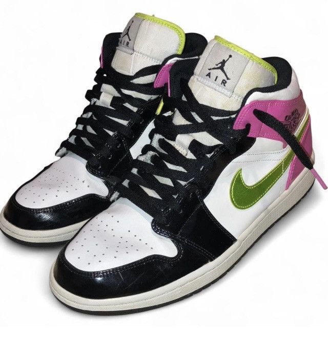 Jordan Brand Jordan 1 mid fachsia Size US 10 / EU 43 - 4 Thumbnail