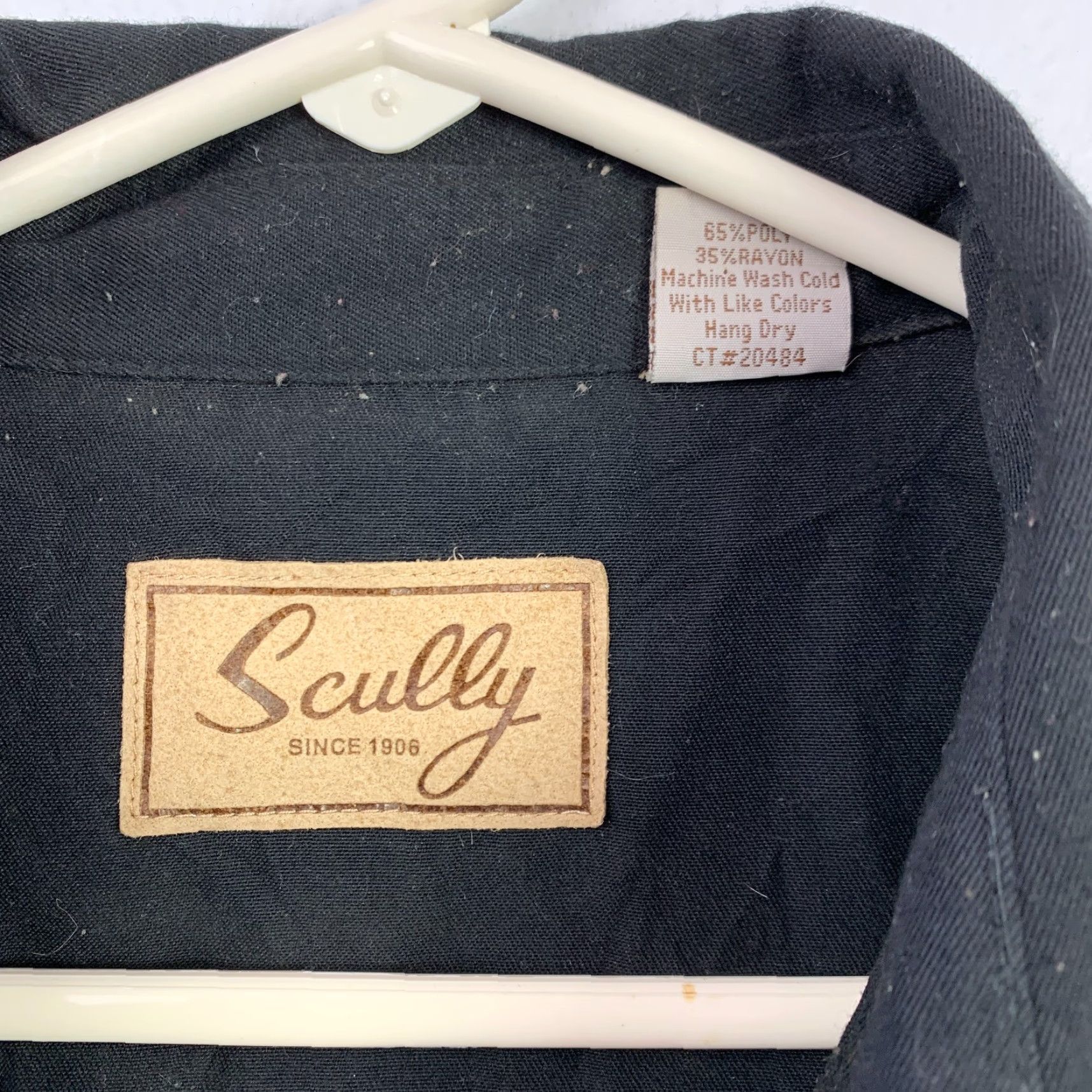 Scully VINTAGE Scully Embroidered Black Gold Floral Pearl Snap Rodeo Shirt XL Size US XL / EU 56 / 4 - 3 Thumbnail