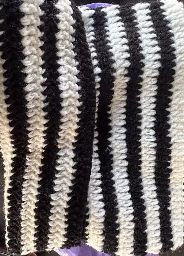 Japanese Brand Aikawa x Kase Retro y2k unisex cat ear striped beanie hat Size ONE SIZE - 4 Thumbnail